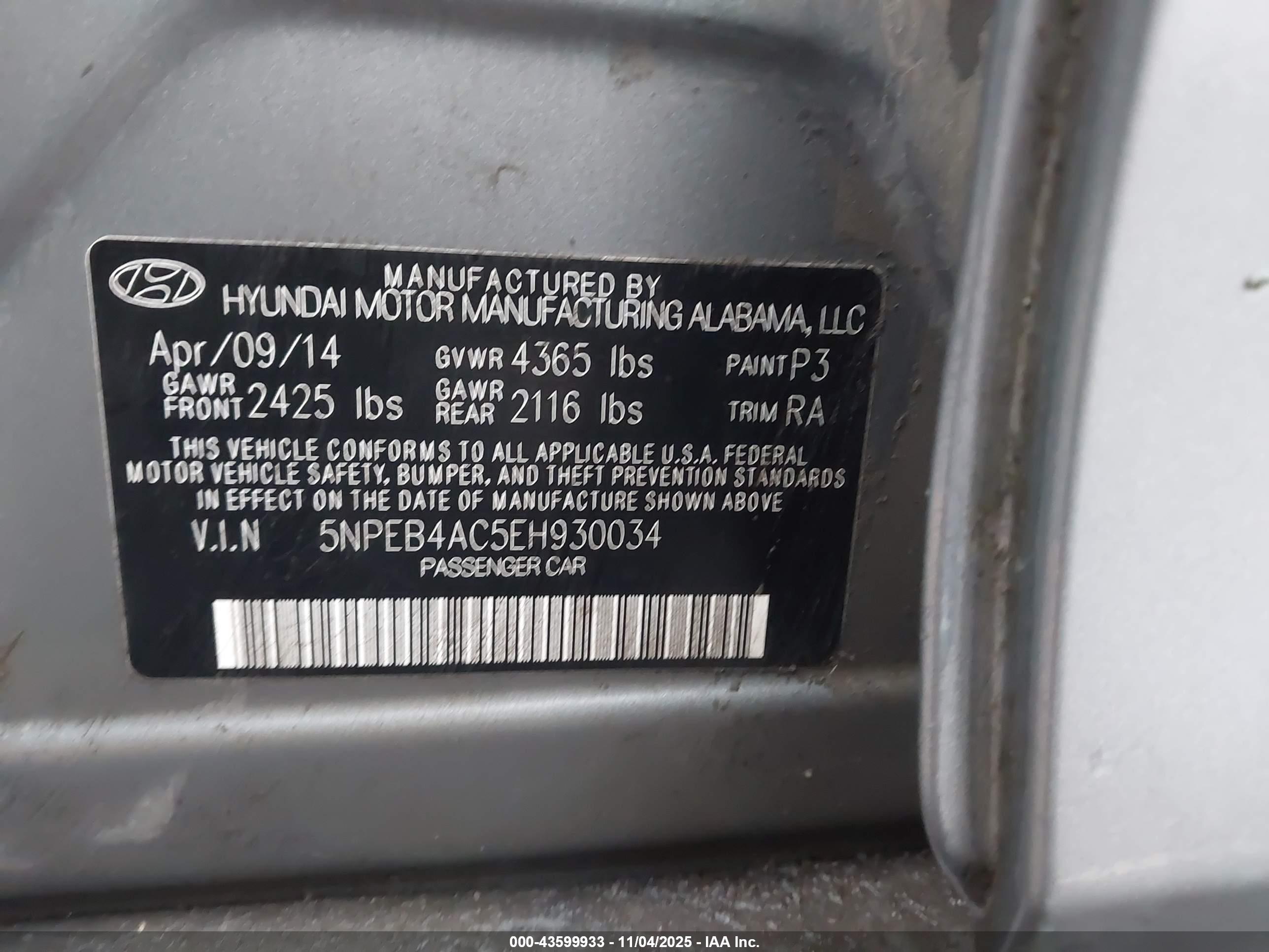 HYUNDAI SONATA image 9