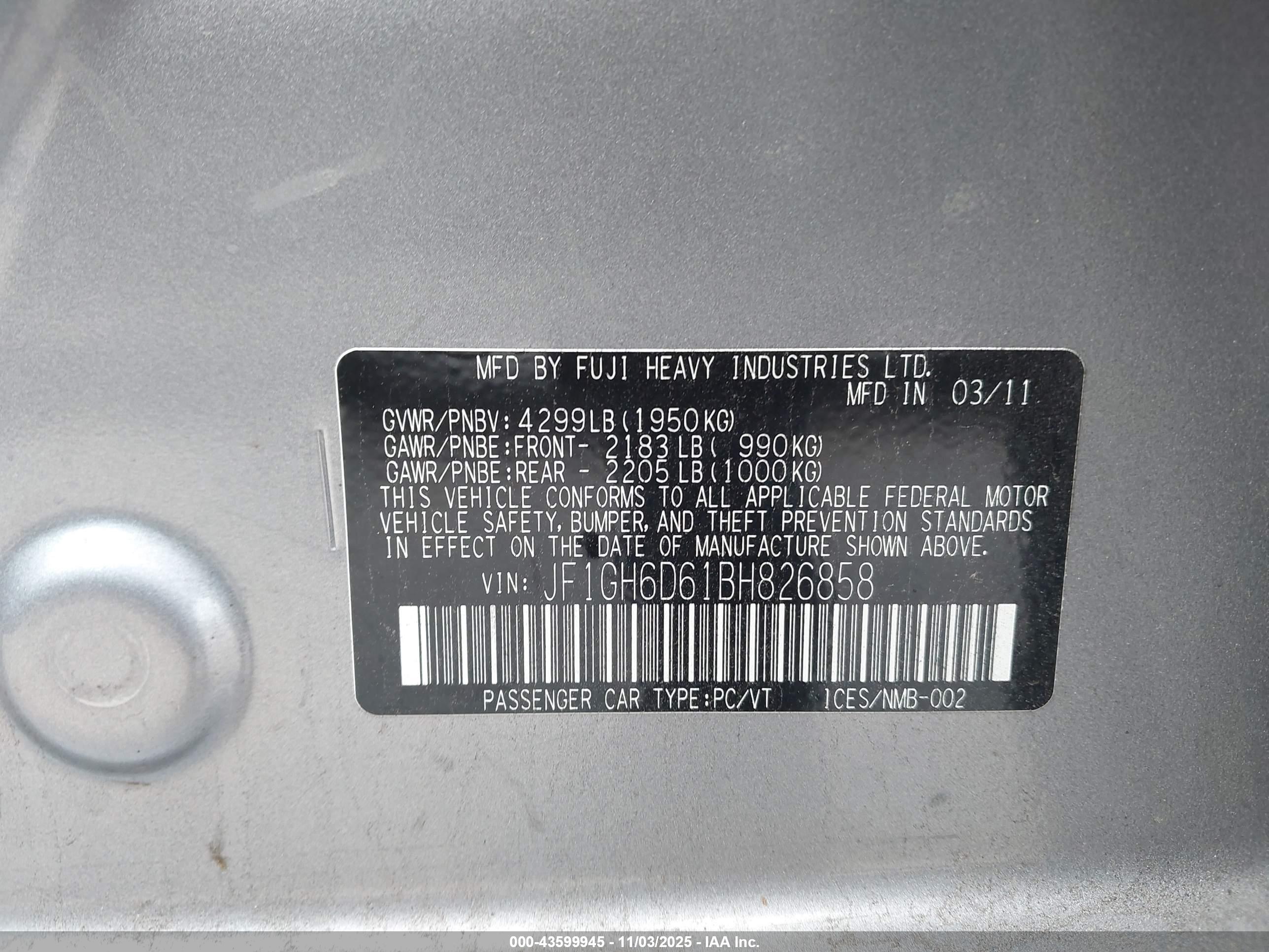 SUBARU IMPREZA image 9