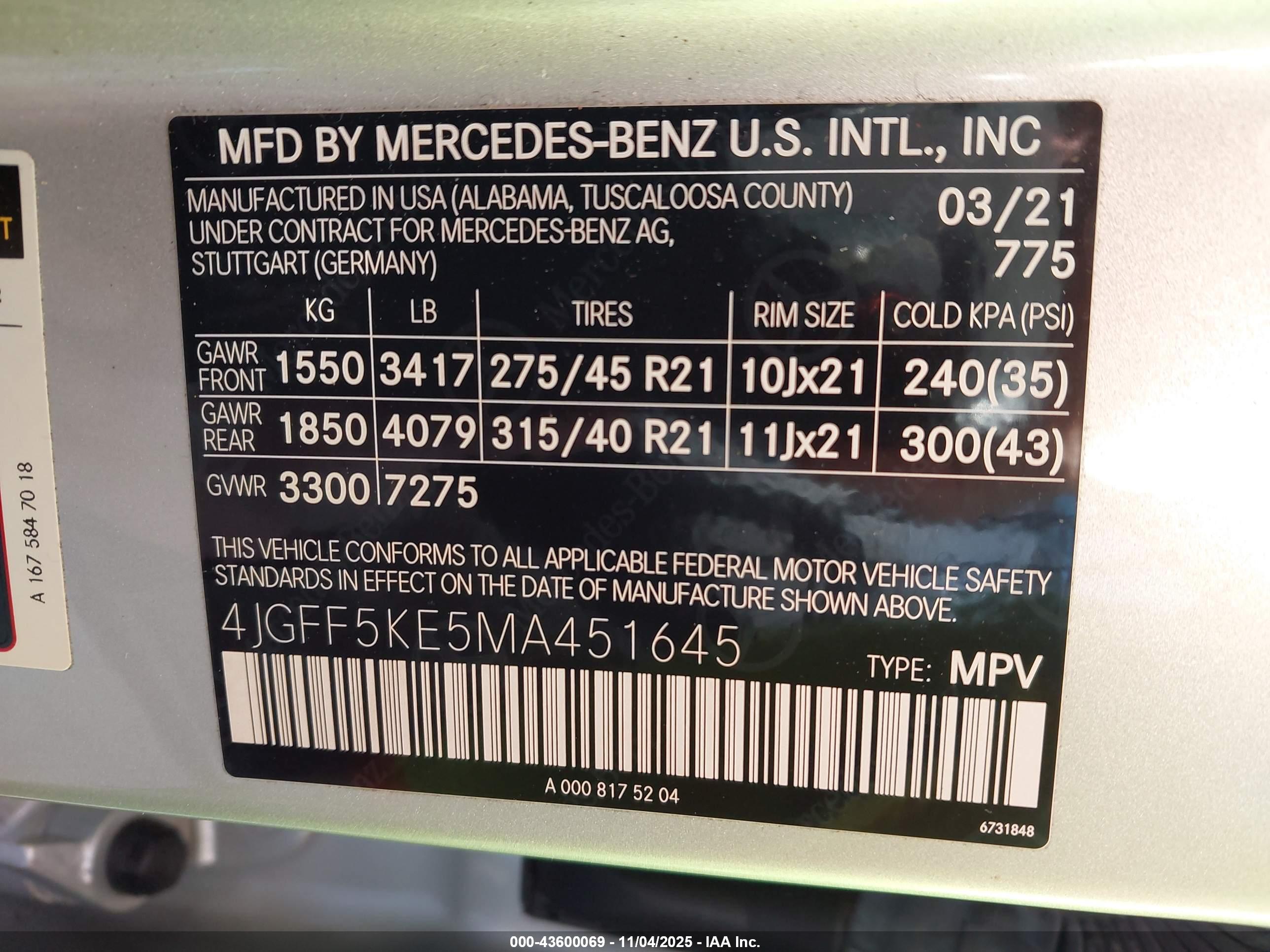 MERCEDES-BENZ GLS image 9