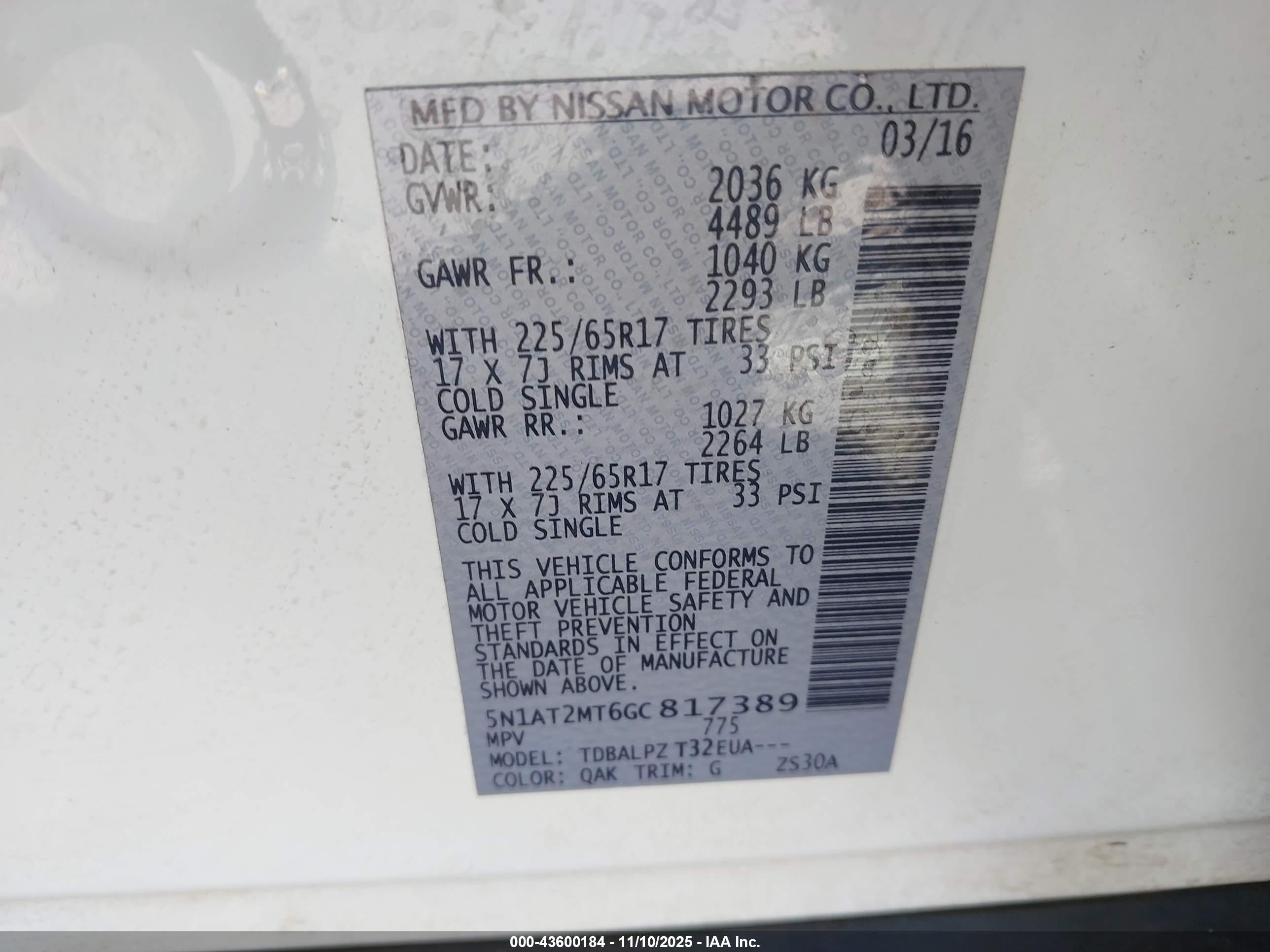 NISSAN ROGUE image 9