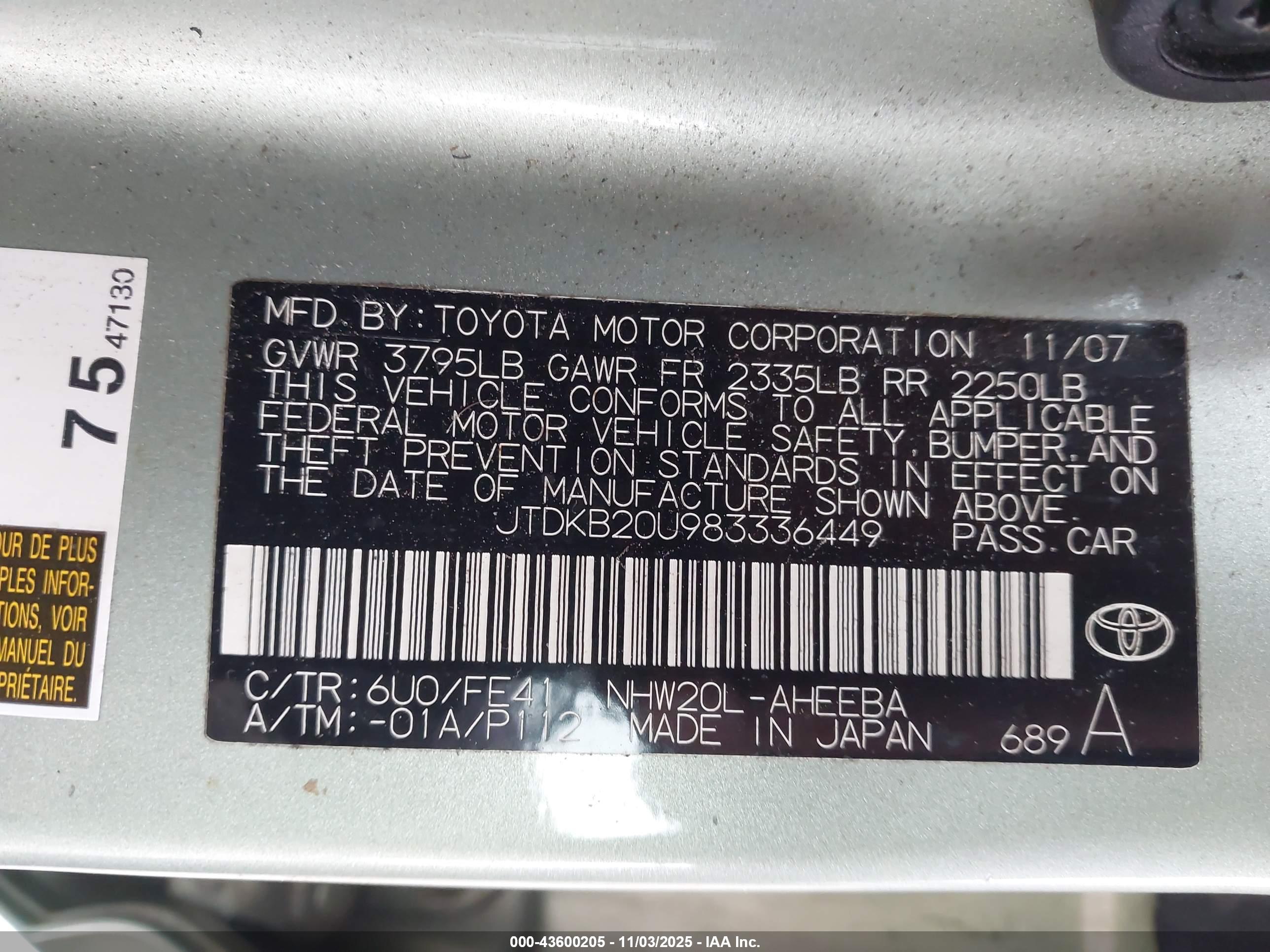 TOYOTA PRIUS image 9