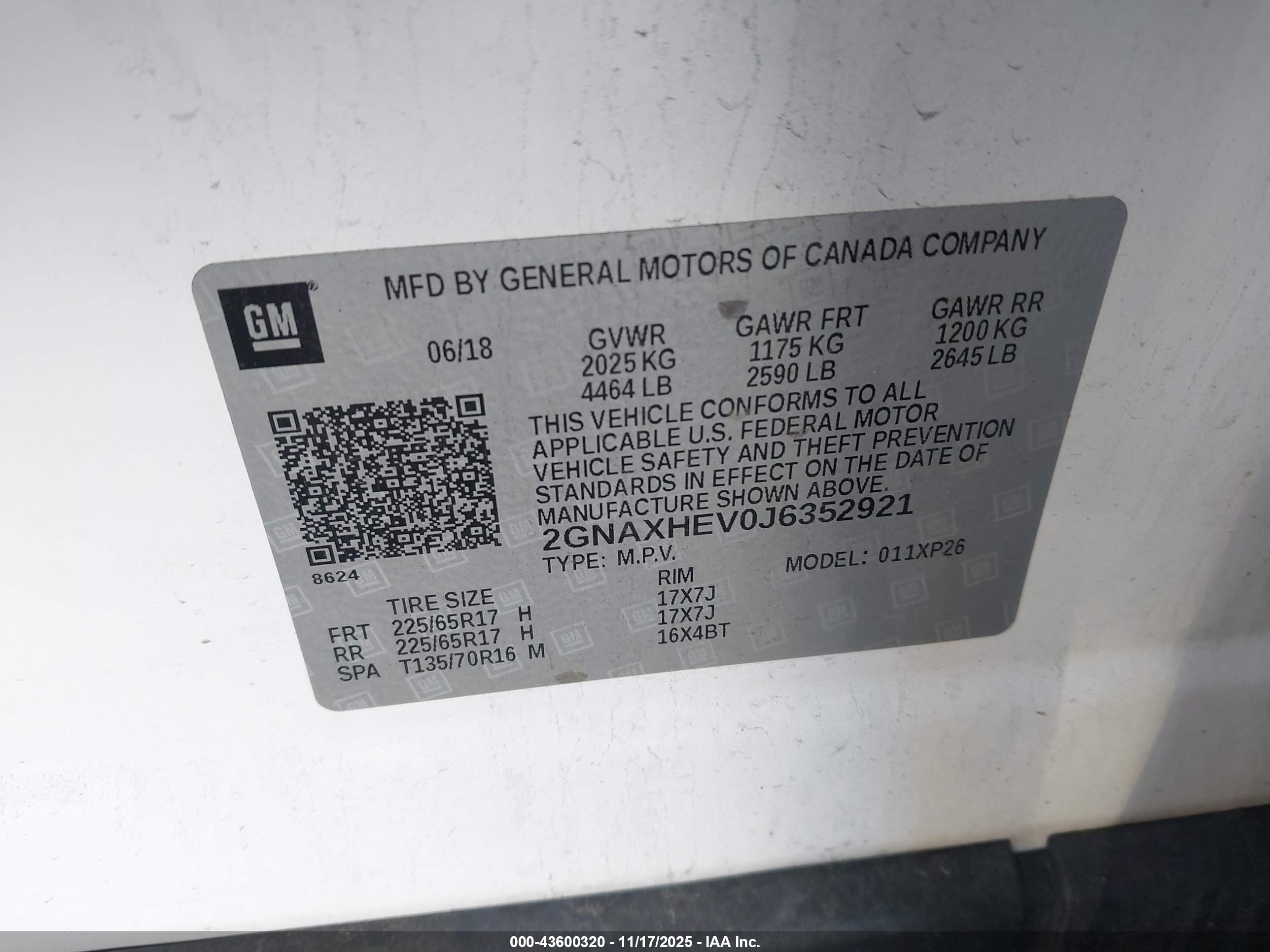 CHEVROLET EQUINOX image 9