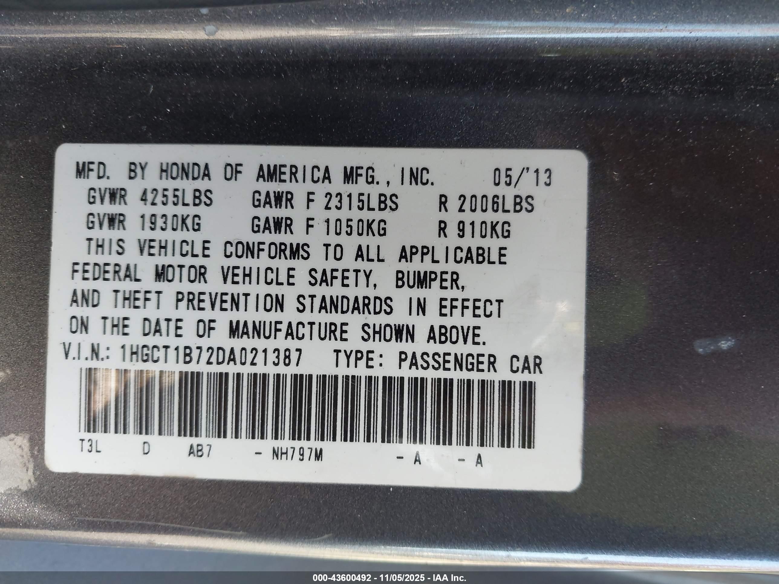 HONDA ACCORD image 9