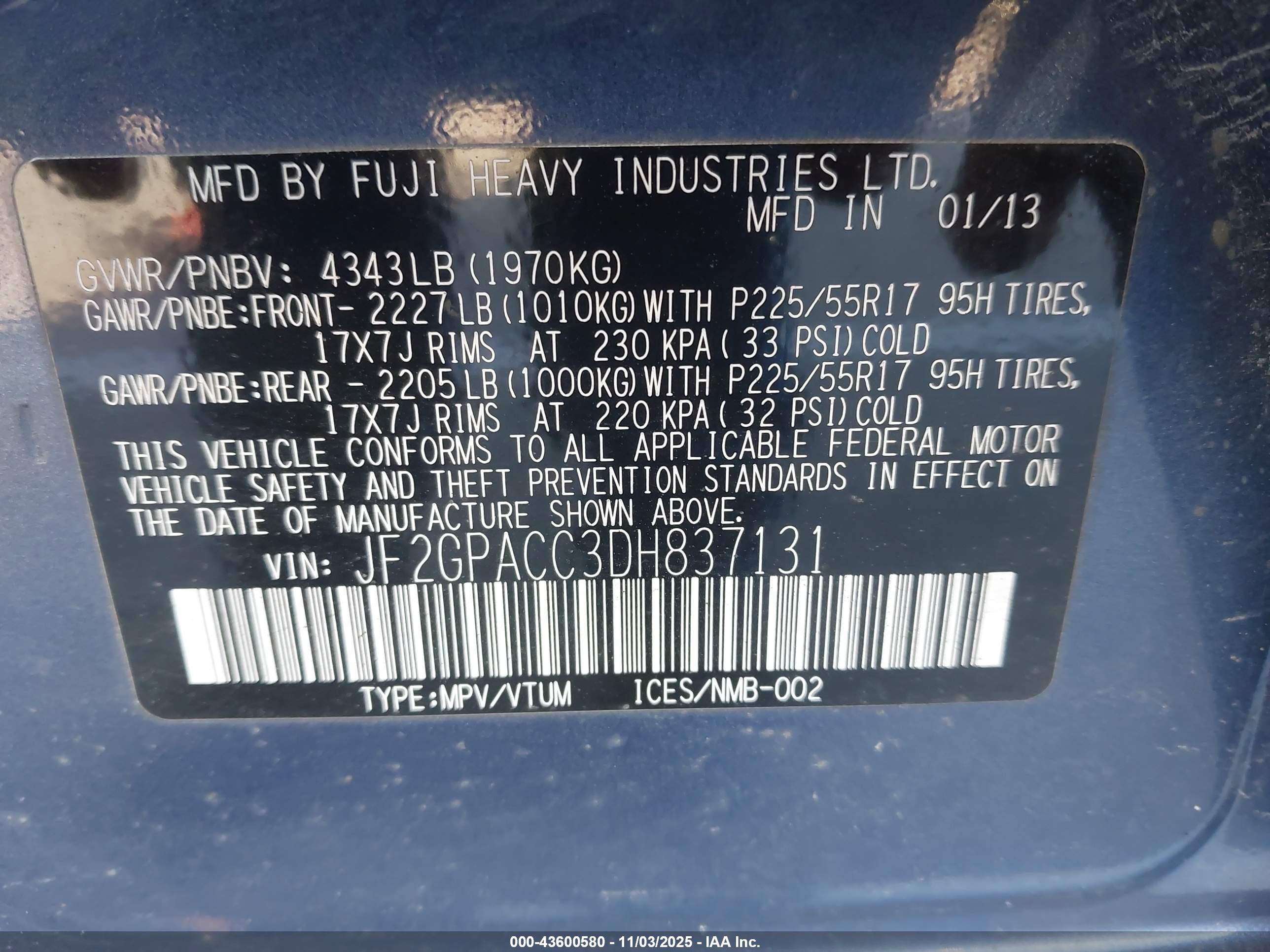 SUBARU XV image 9