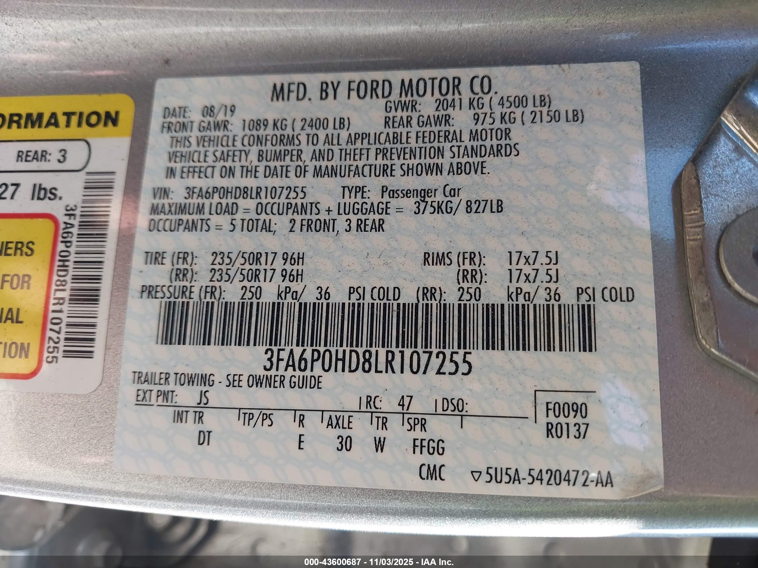 FORD FUSION image 9