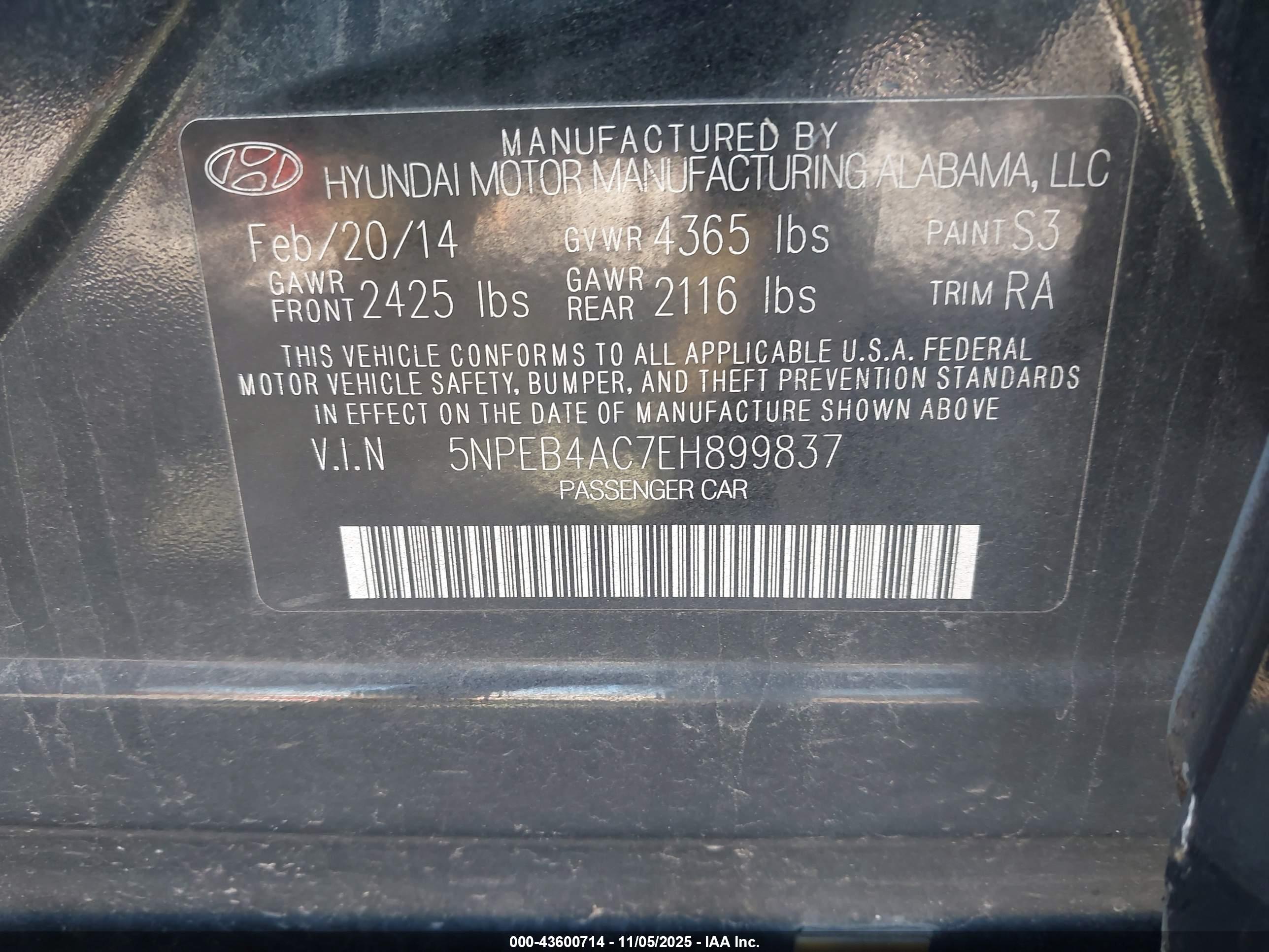 HYUNDAI SONATA image 9