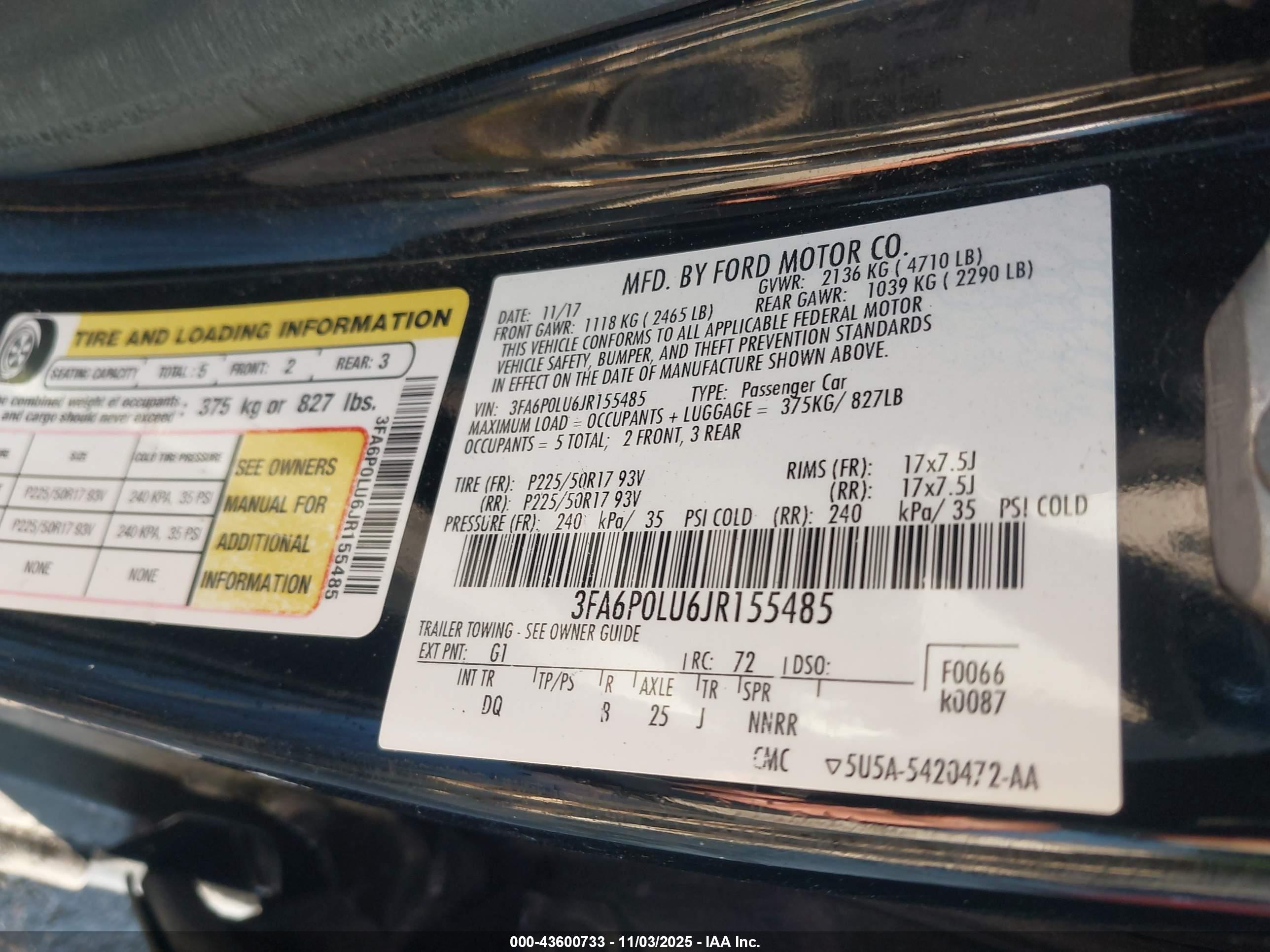 FORD FUSION image 9