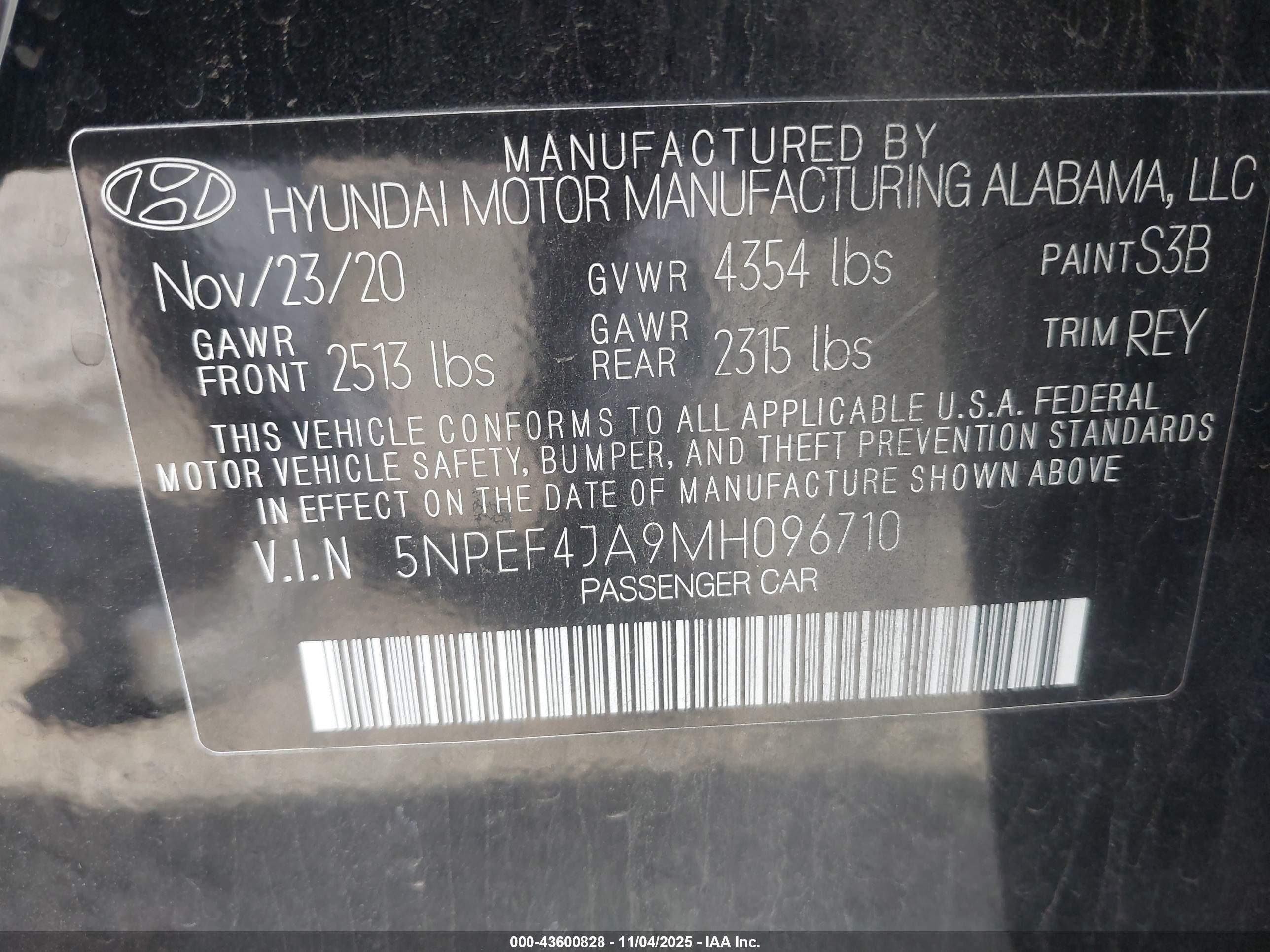 HYUNDAI SONATA image 9