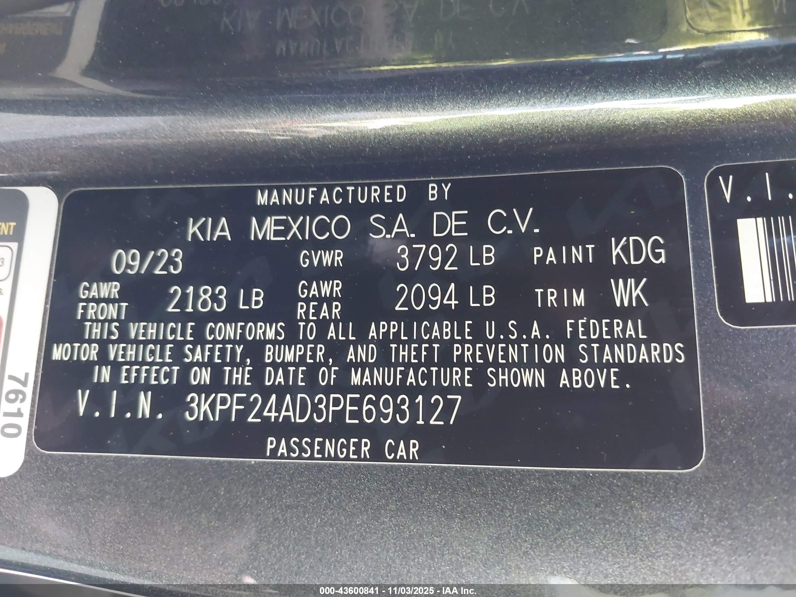 KIA FORTE image 9