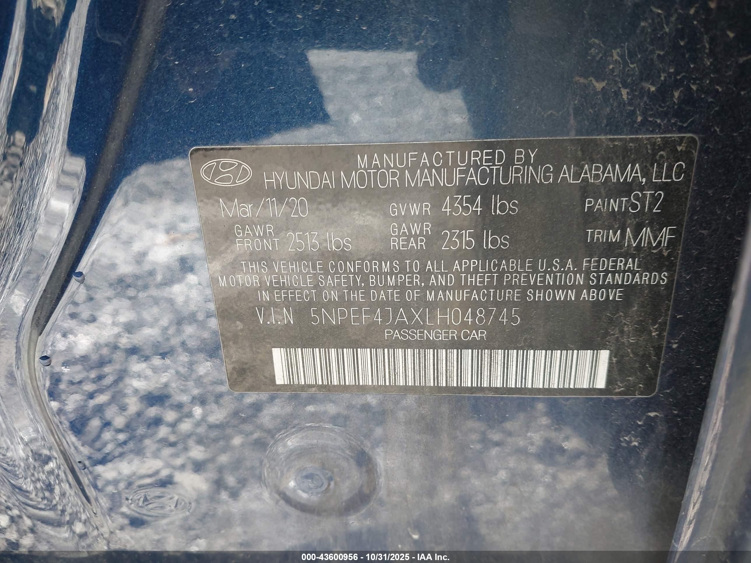 HYUNDAI SONATA image 9