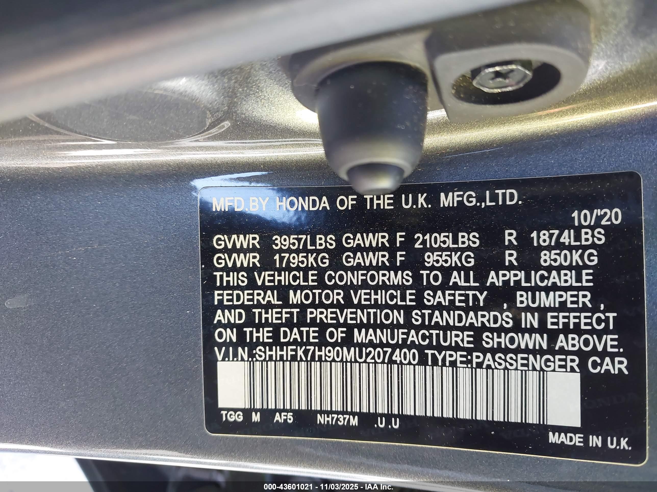 HONDA CIVIC image 9