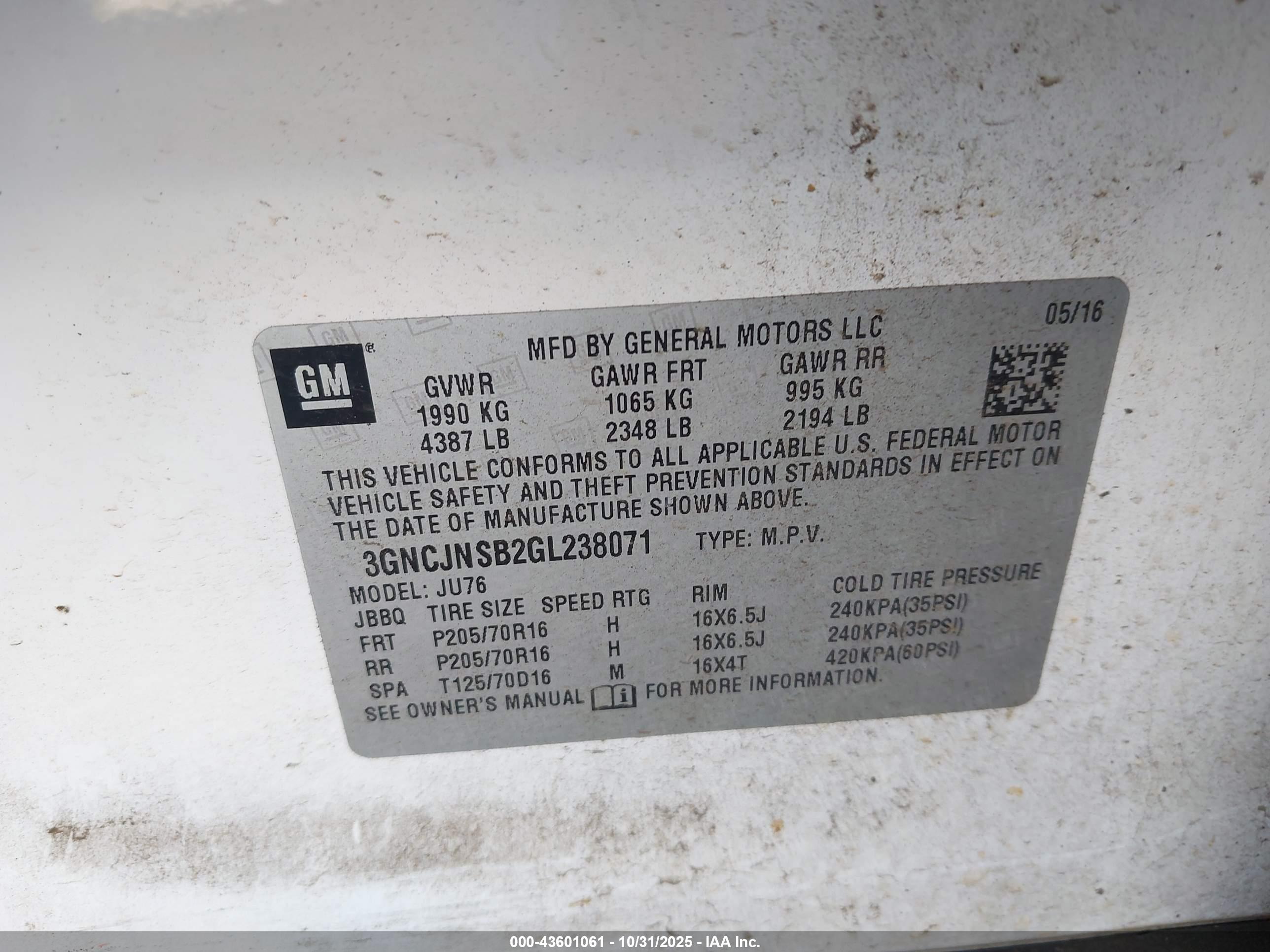 CHEVROLET TRAX image 9