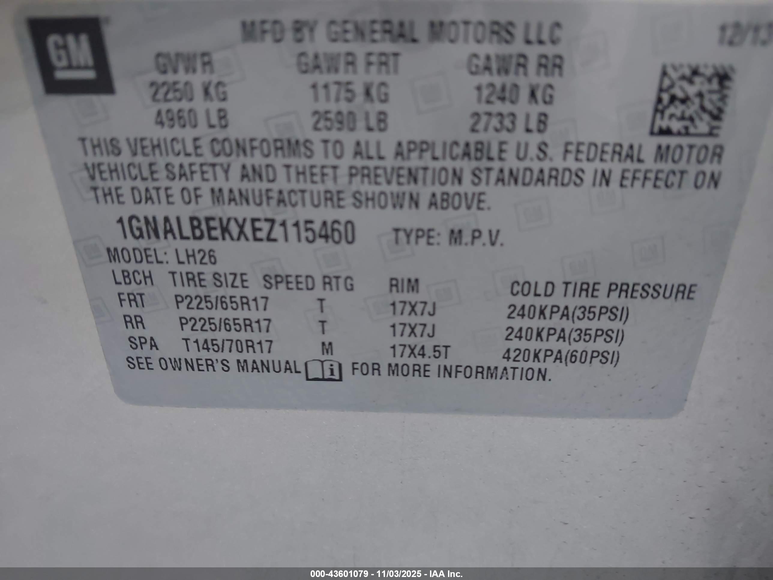 CHEVROLET EQUINOX image 9