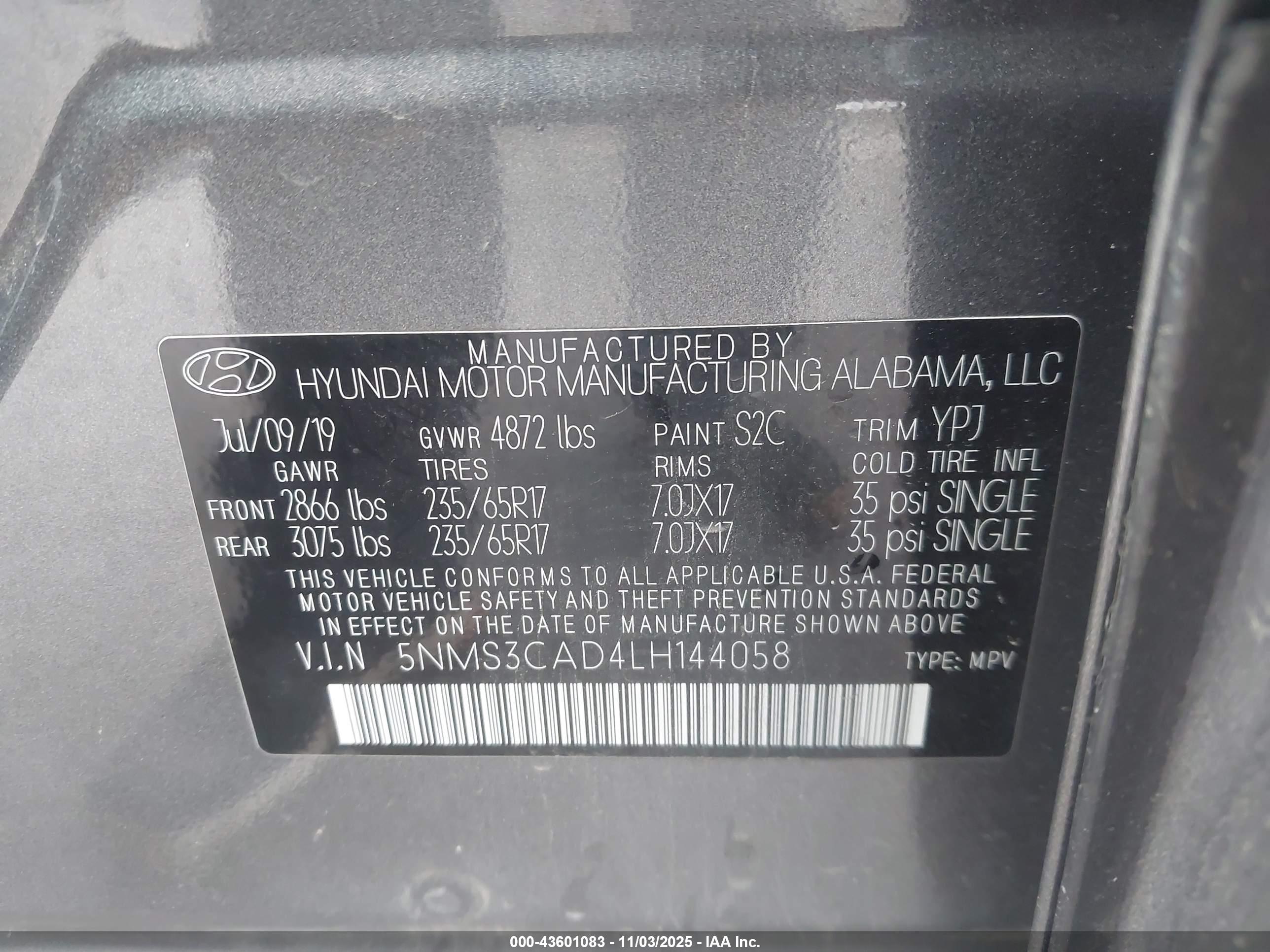 HYUNDAI SANTA image 9