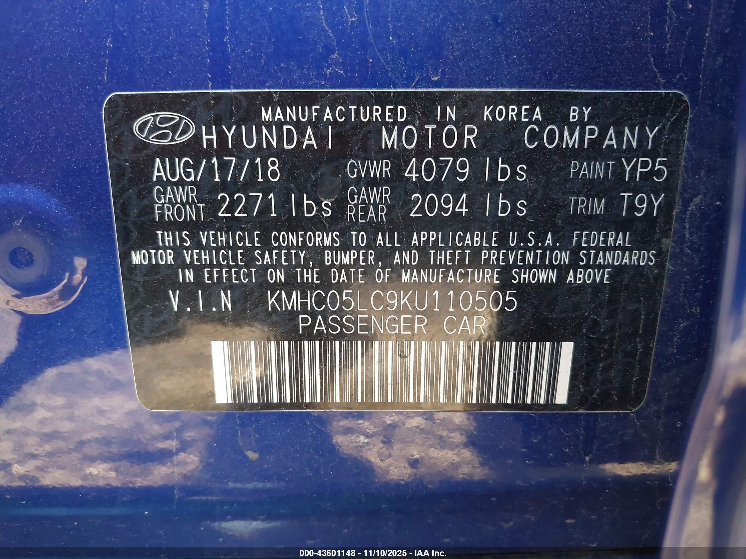HYUNDAI IONIQ image 9