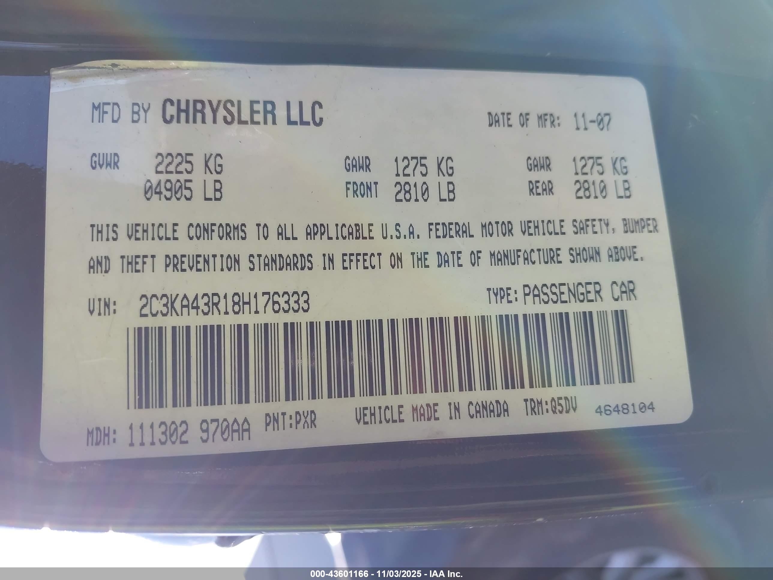 CHRYSLER 300 image 9
