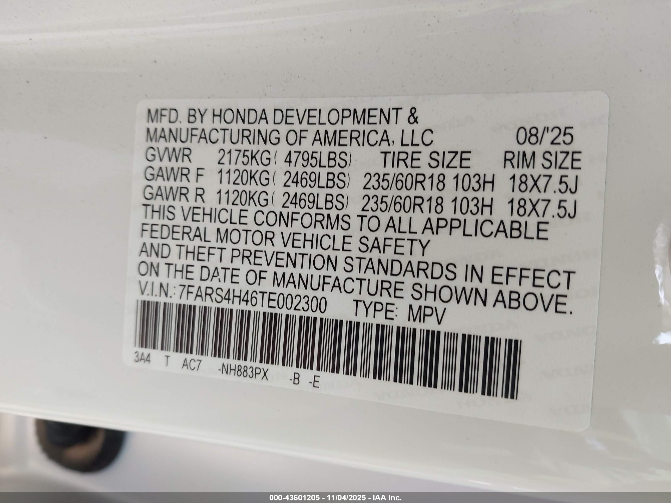 HONDA CR-V image 9