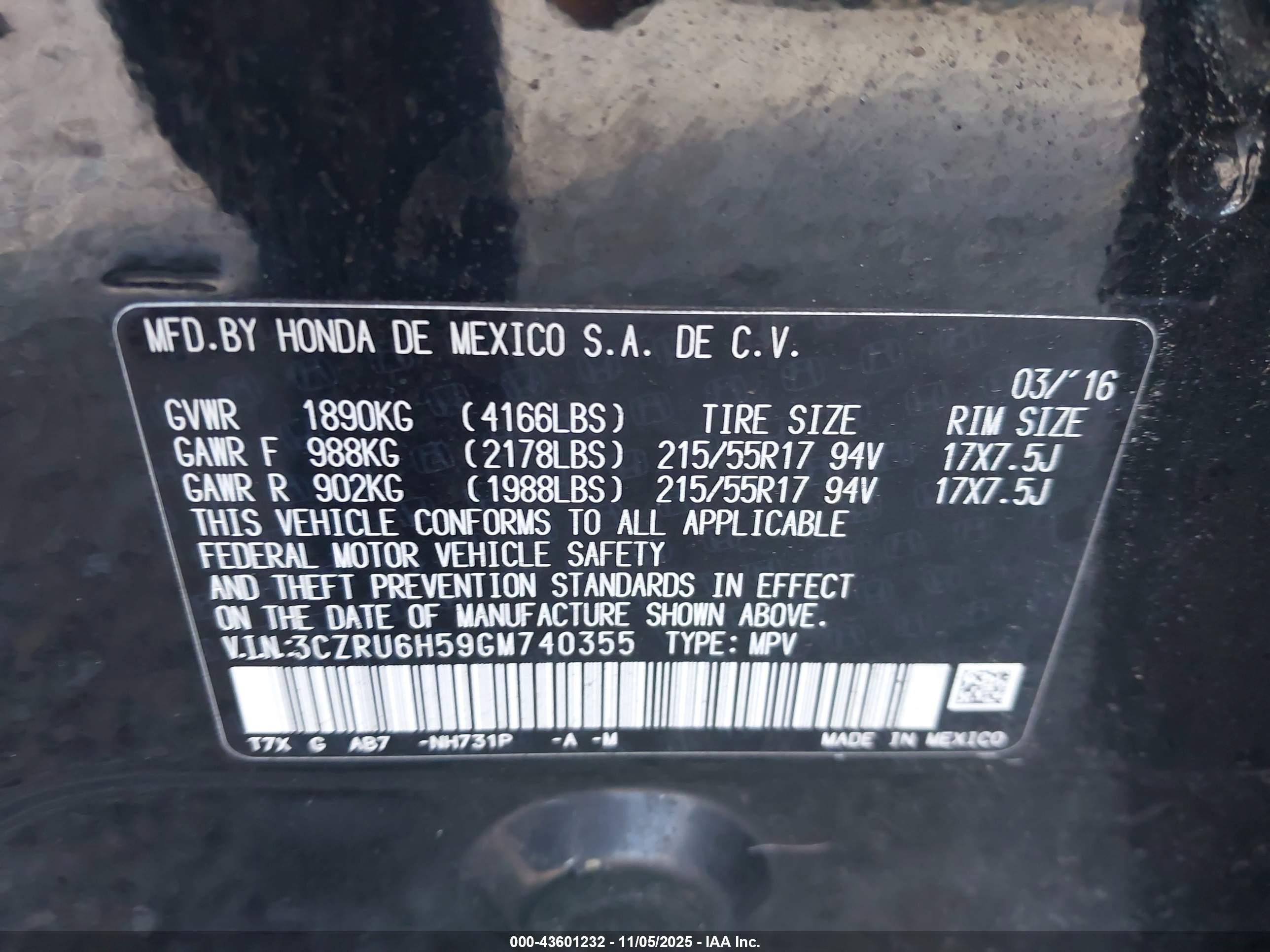 HONDA HR-V image 9