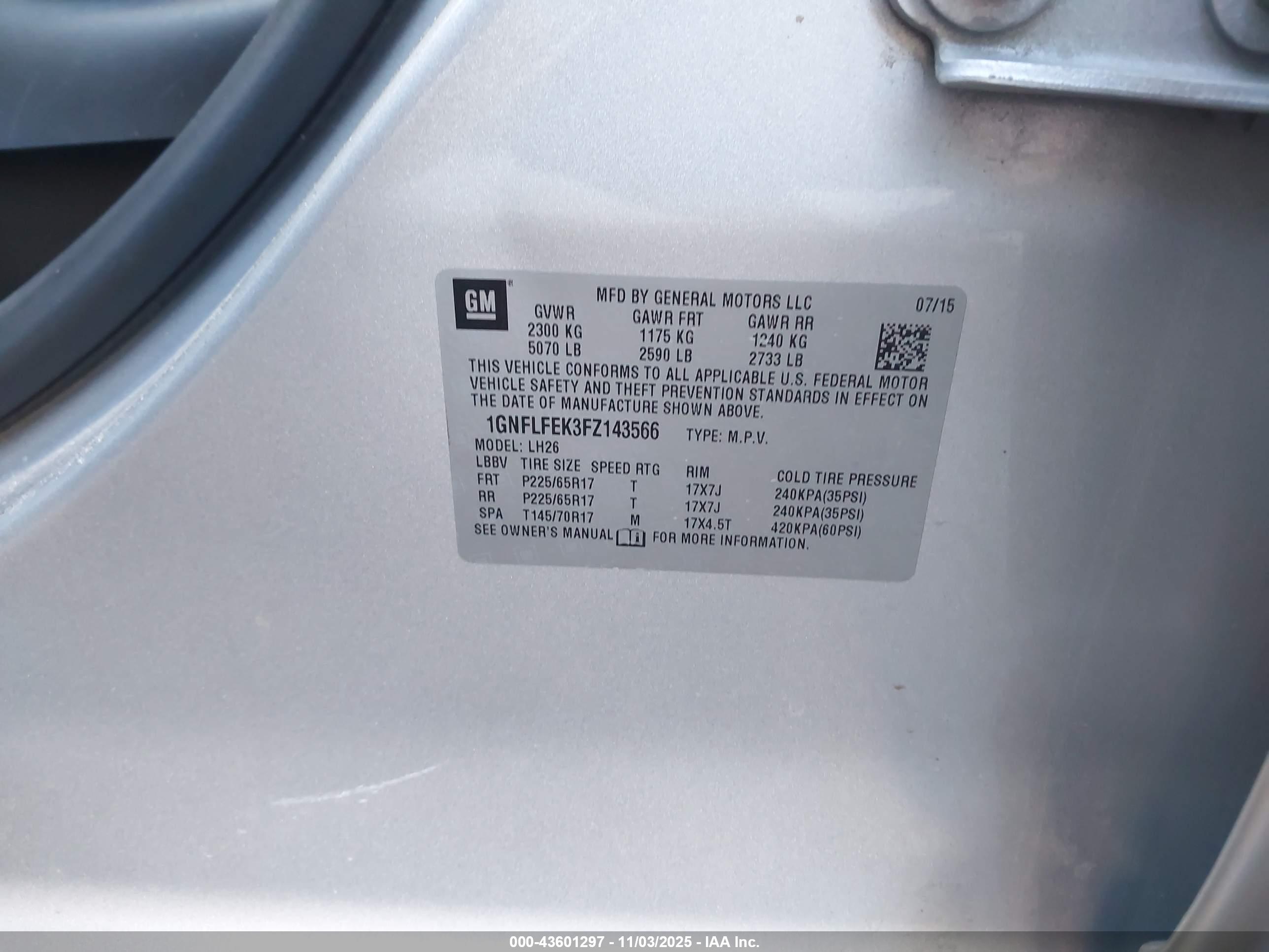 CHEVROLET EQUINOX image 9
