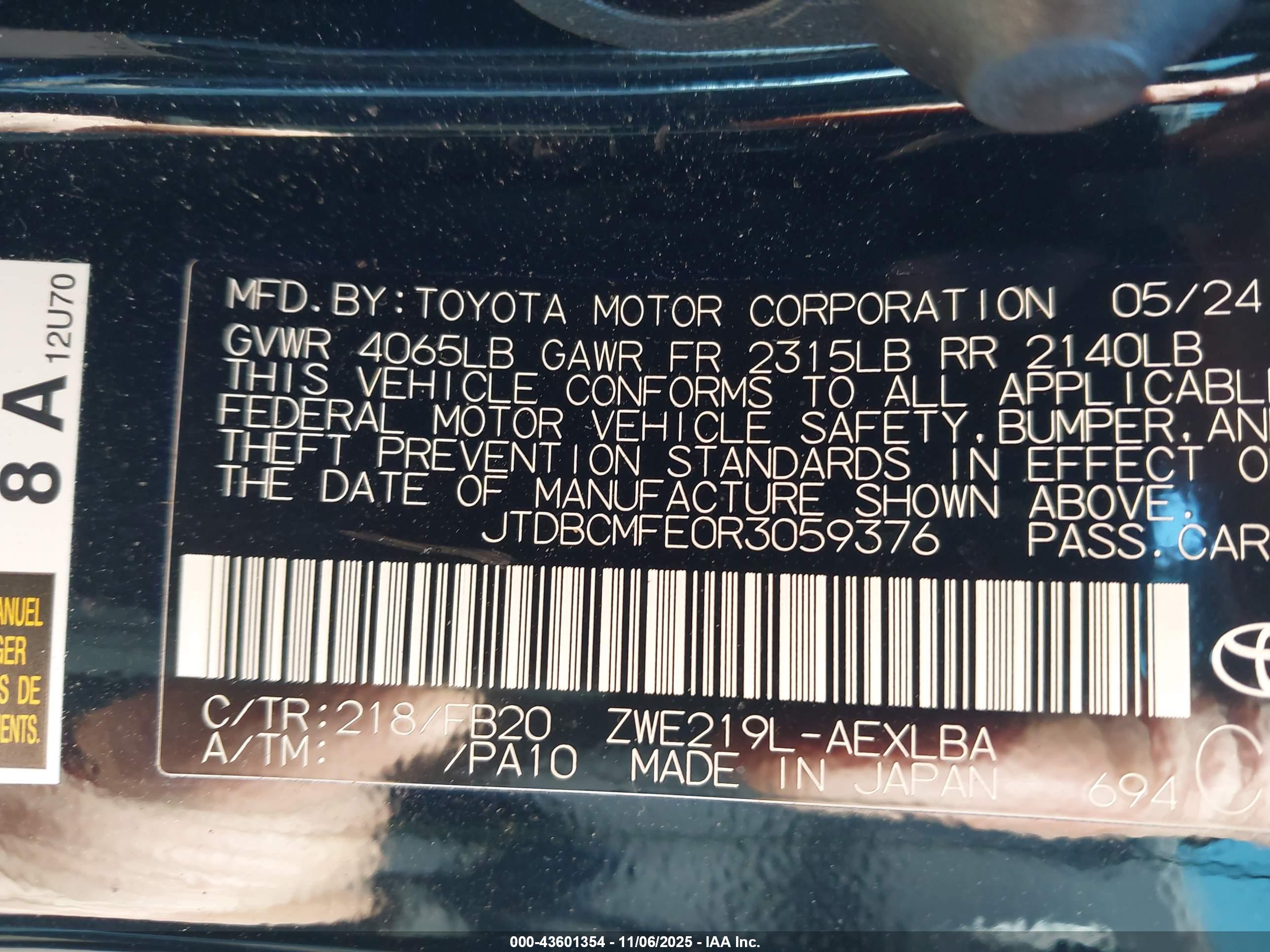 TOYOTA COROLLA image 9