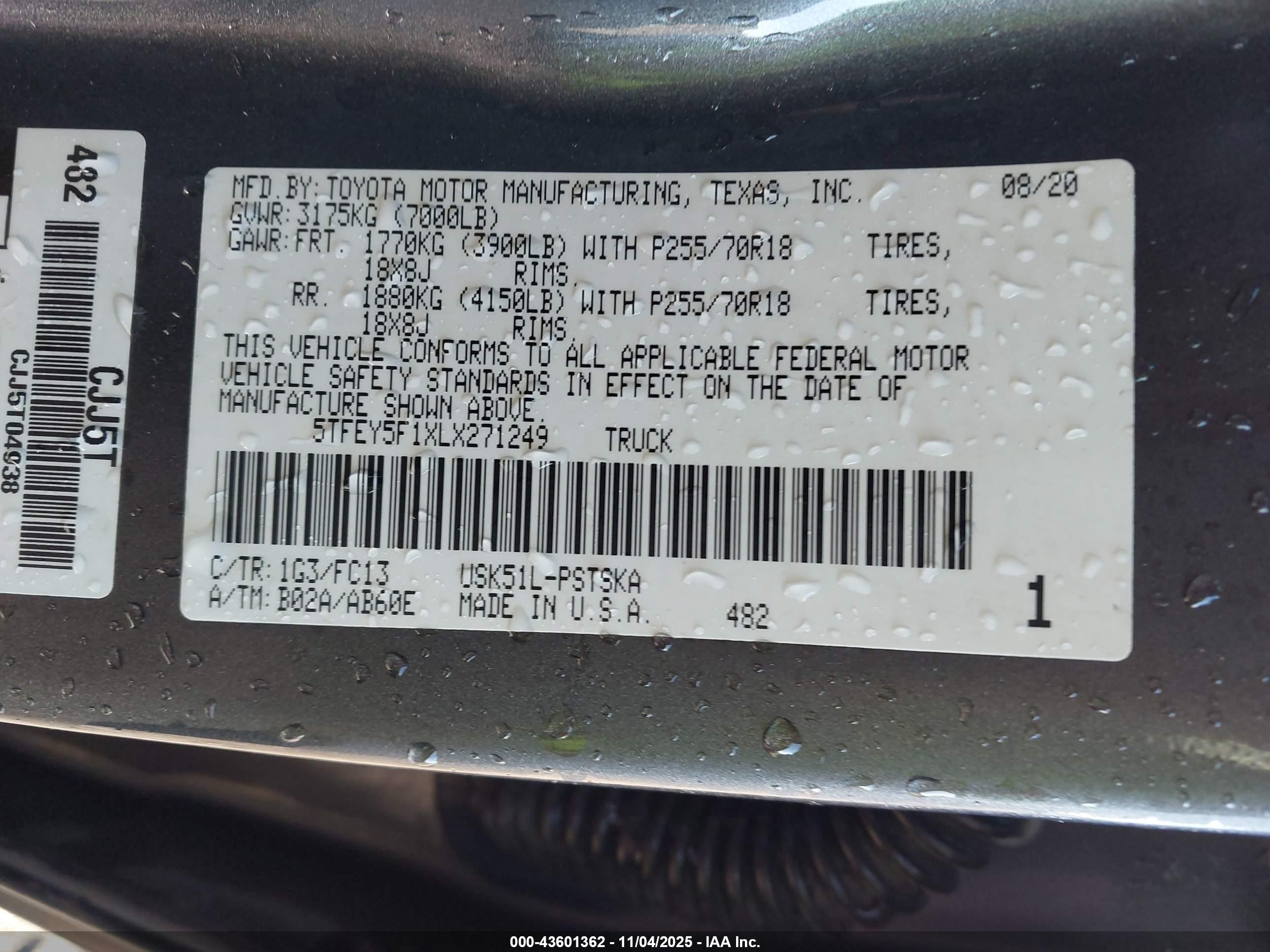 TOYOTA TUNDRA image 9