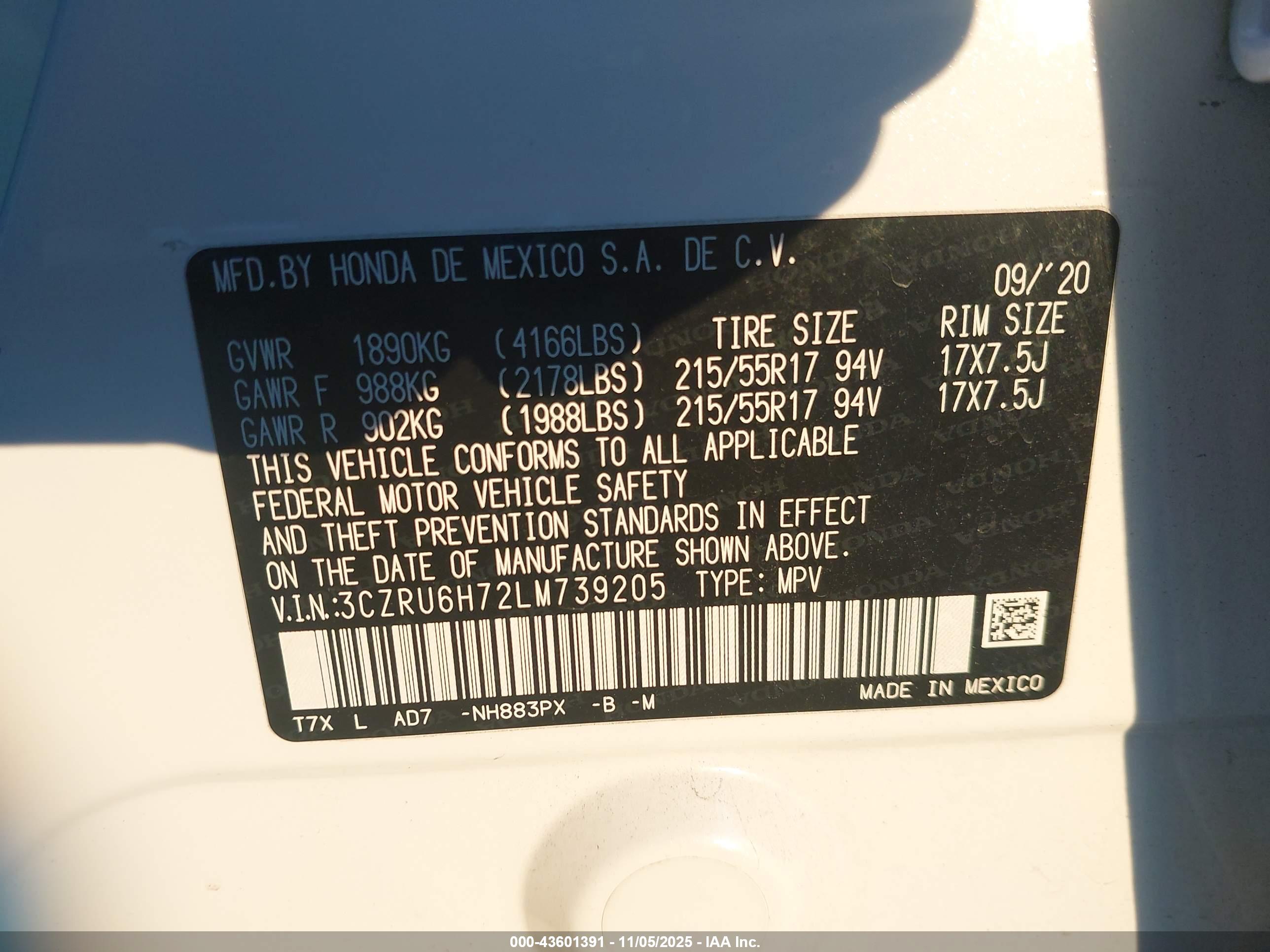 HONDA HR-V image 9
