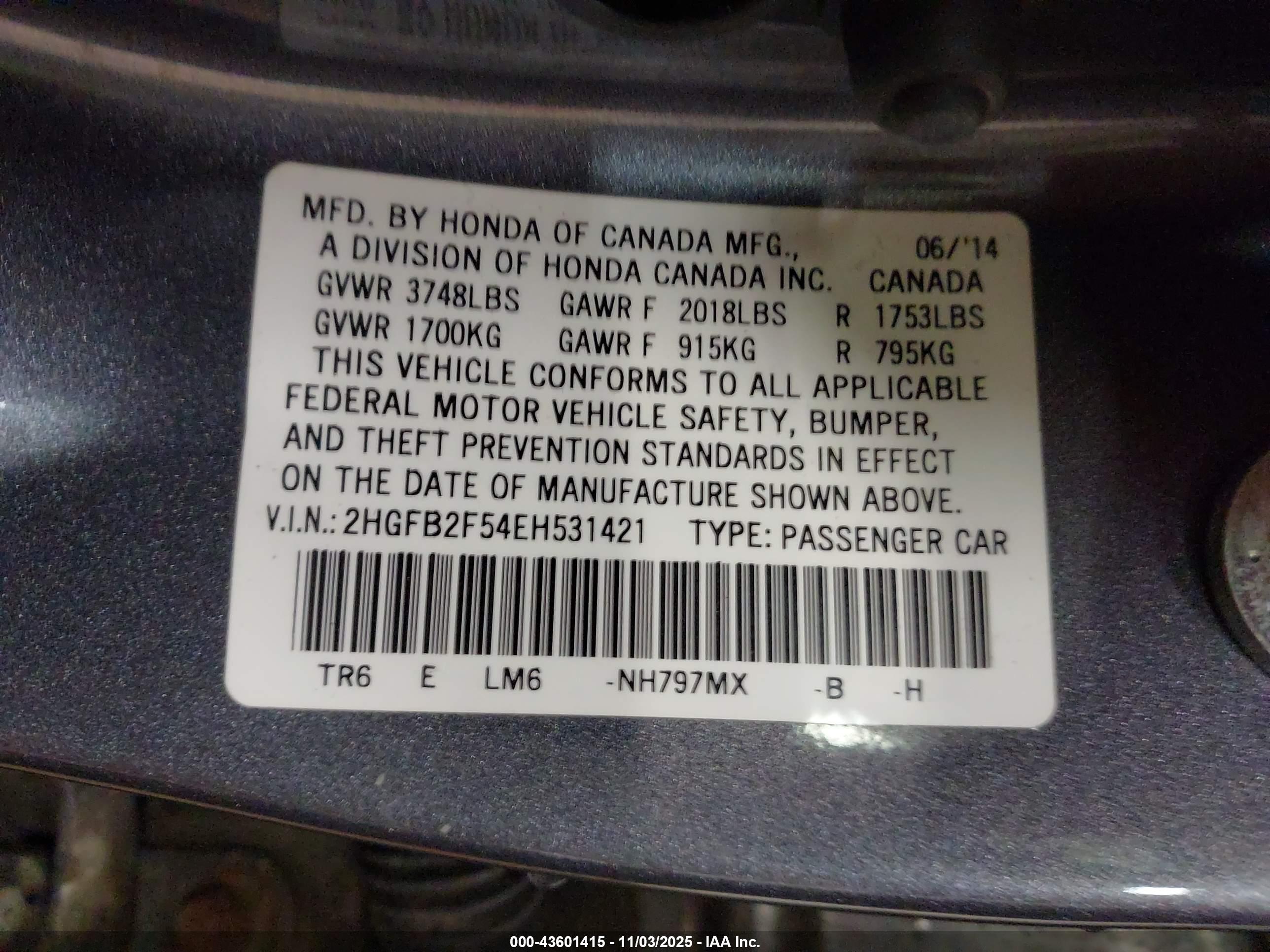 HONDA CIVIC image 9