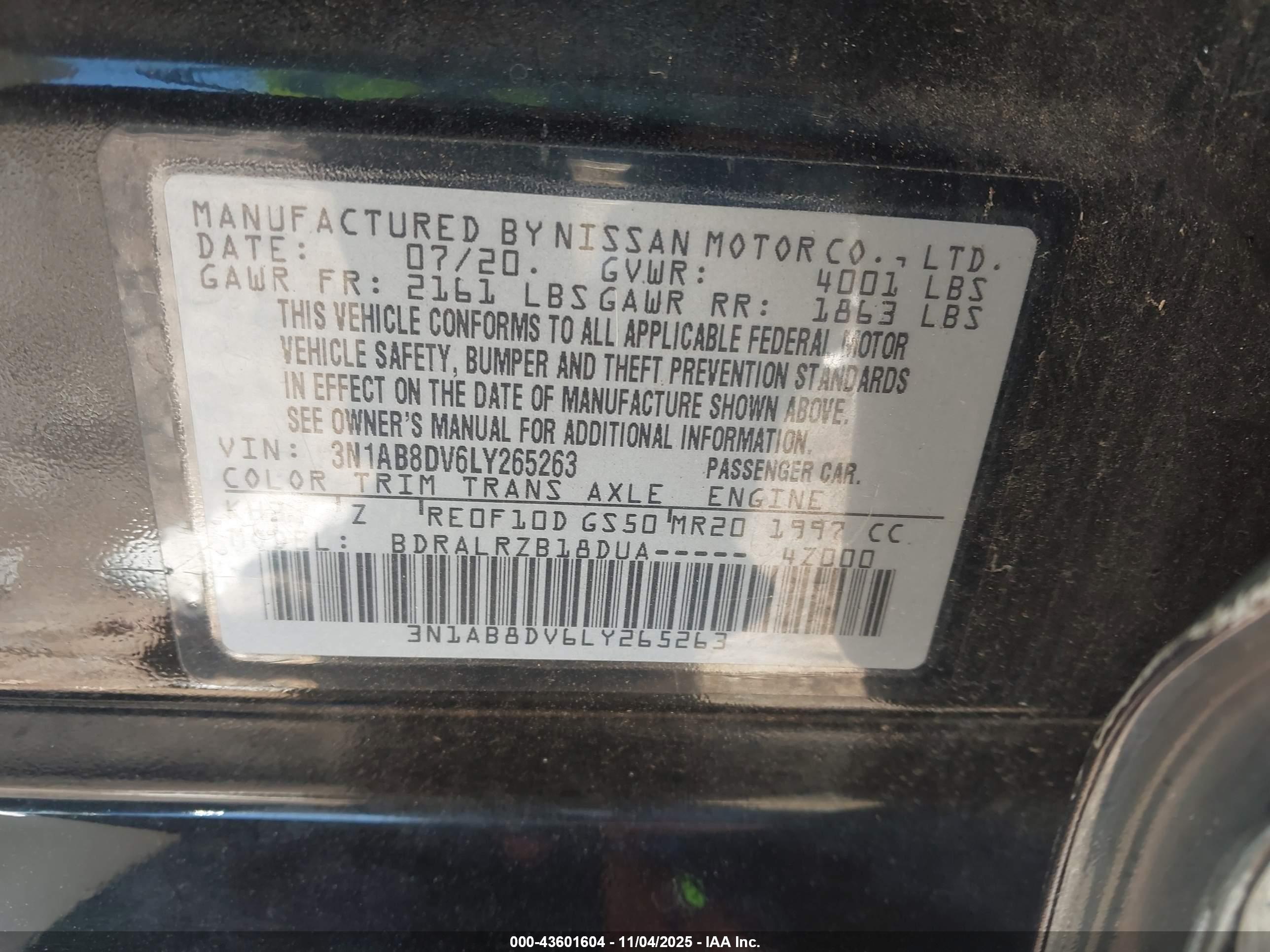 NISSAN SENTRA image 9