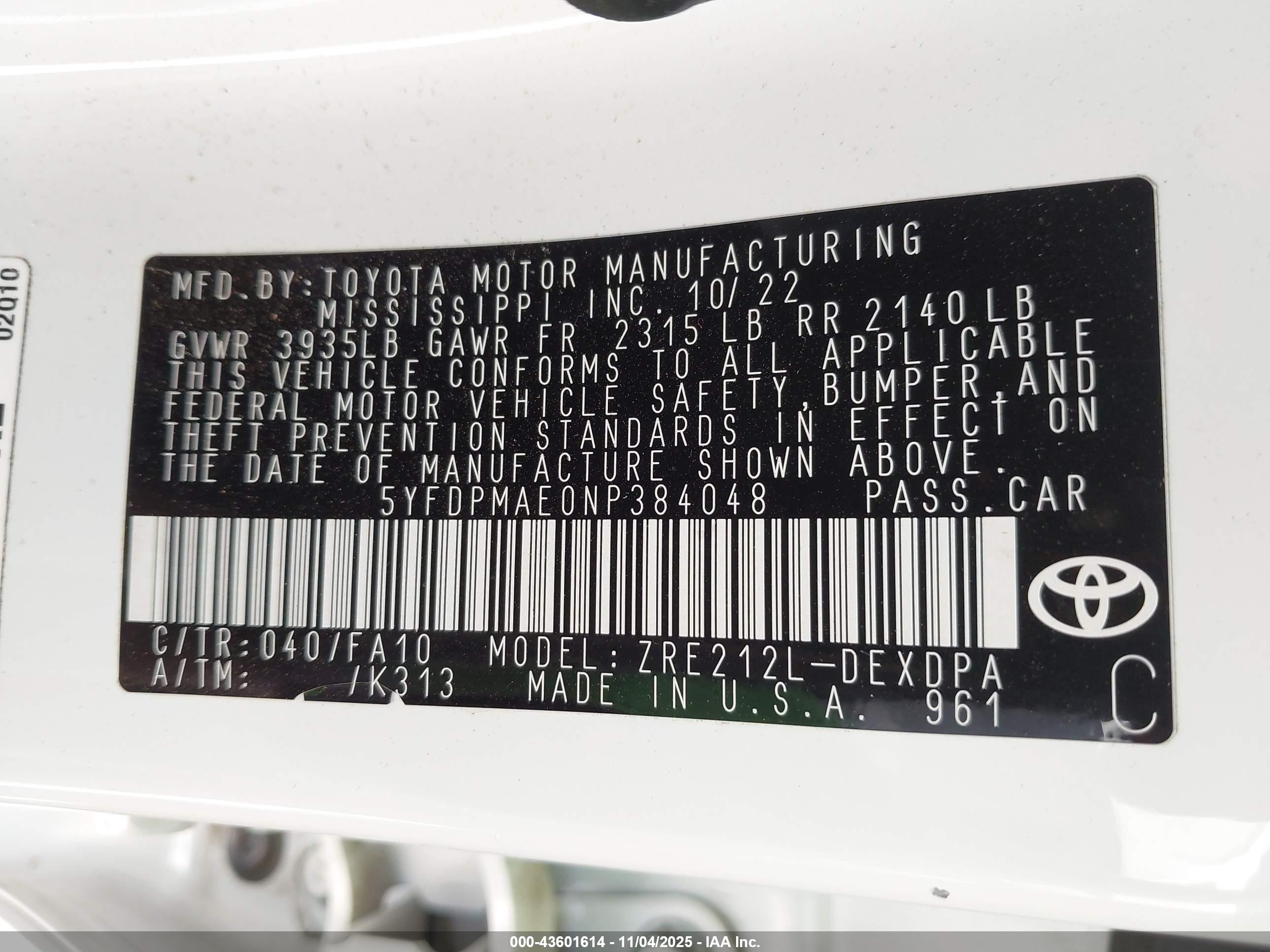 TOYOTA COROLLA image 9