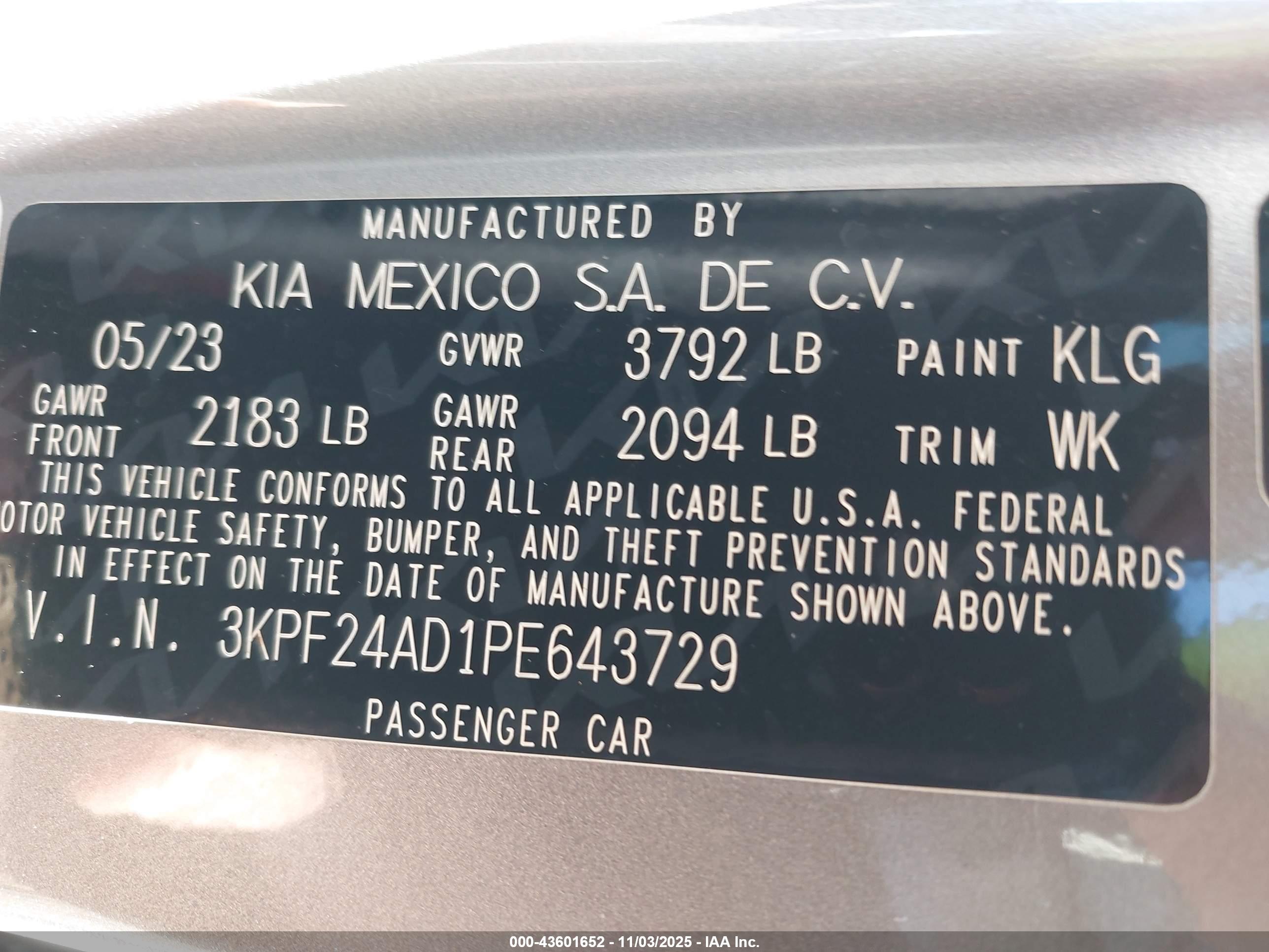 KIA FORTE image 9