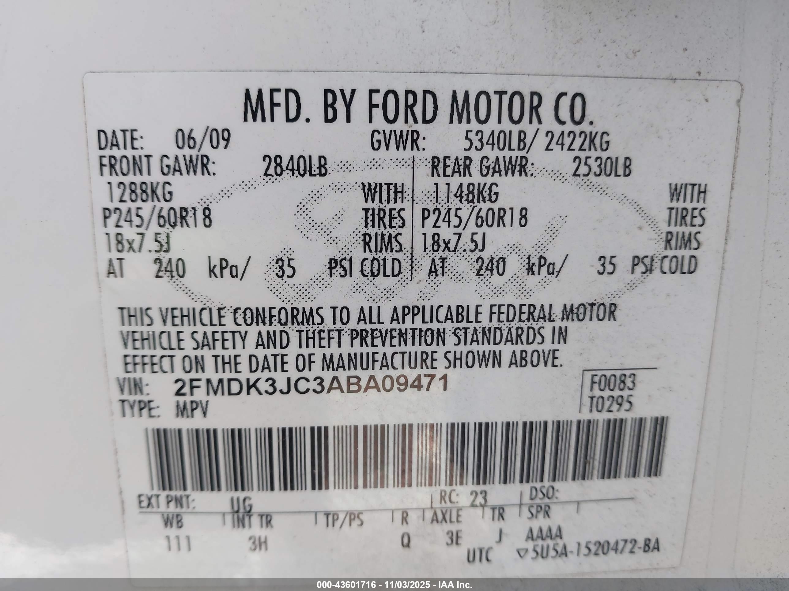 FORD EDGE image 9