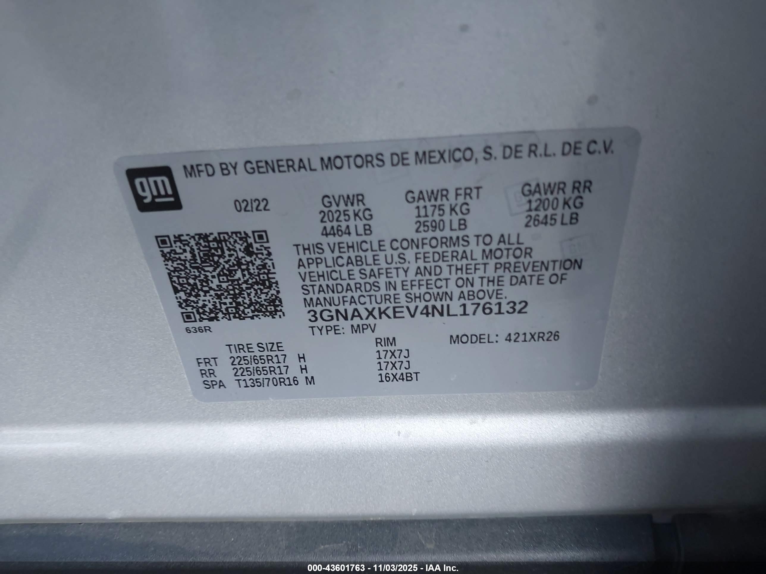 CHEVROLET EQUINOX image 9