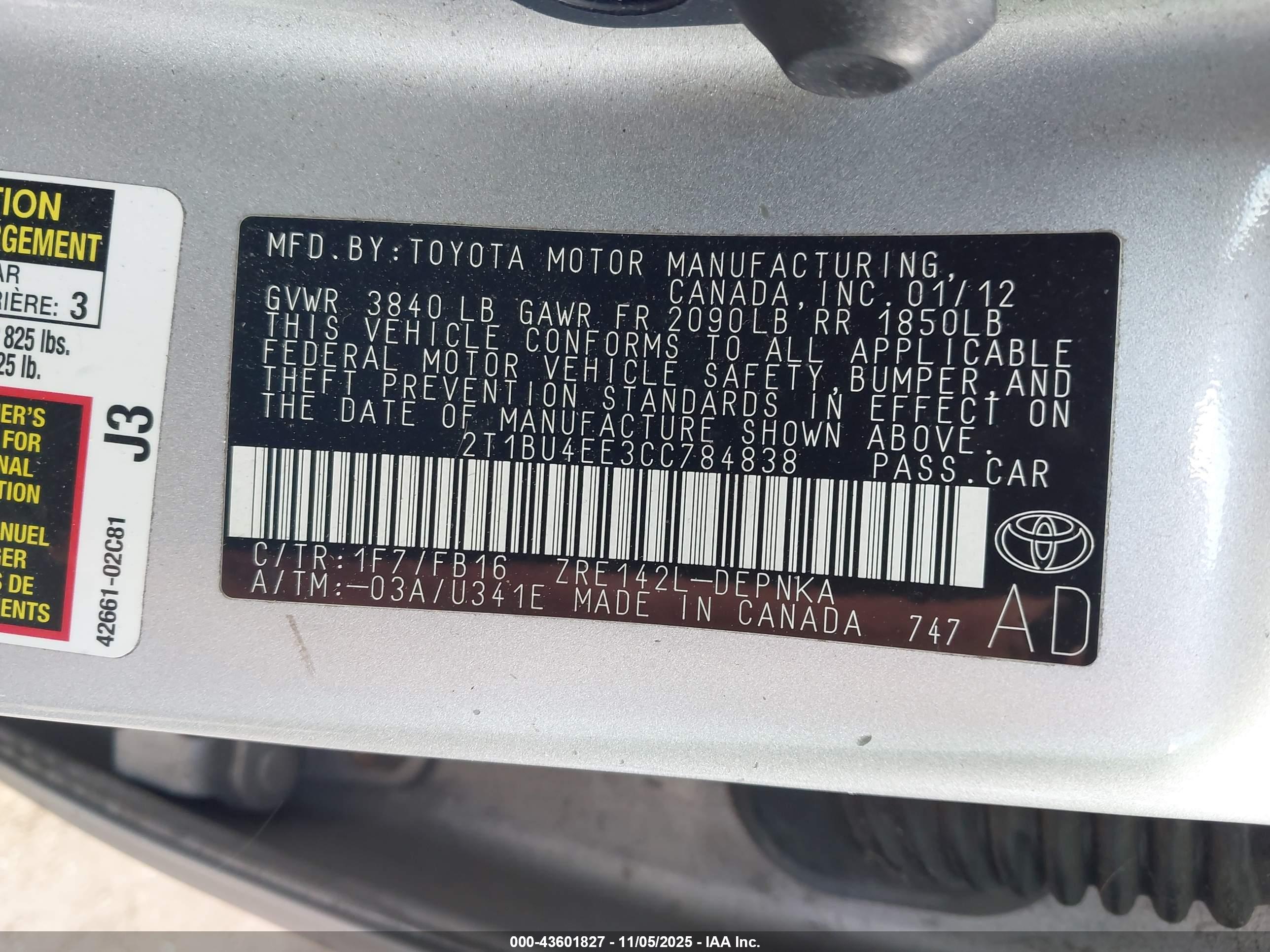 TOYOTA COROLLA image 9