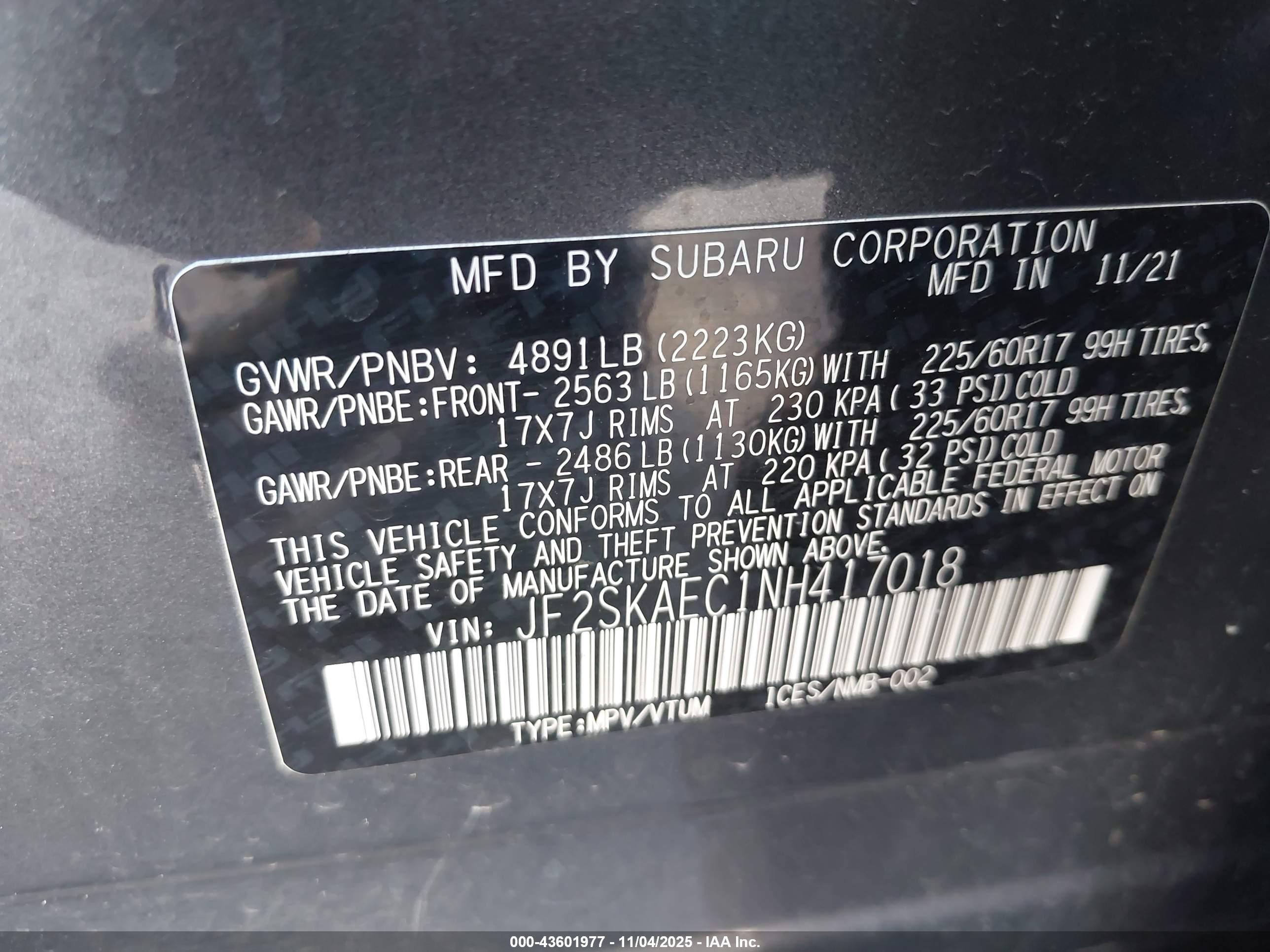 SUBARU FORESTER image 9