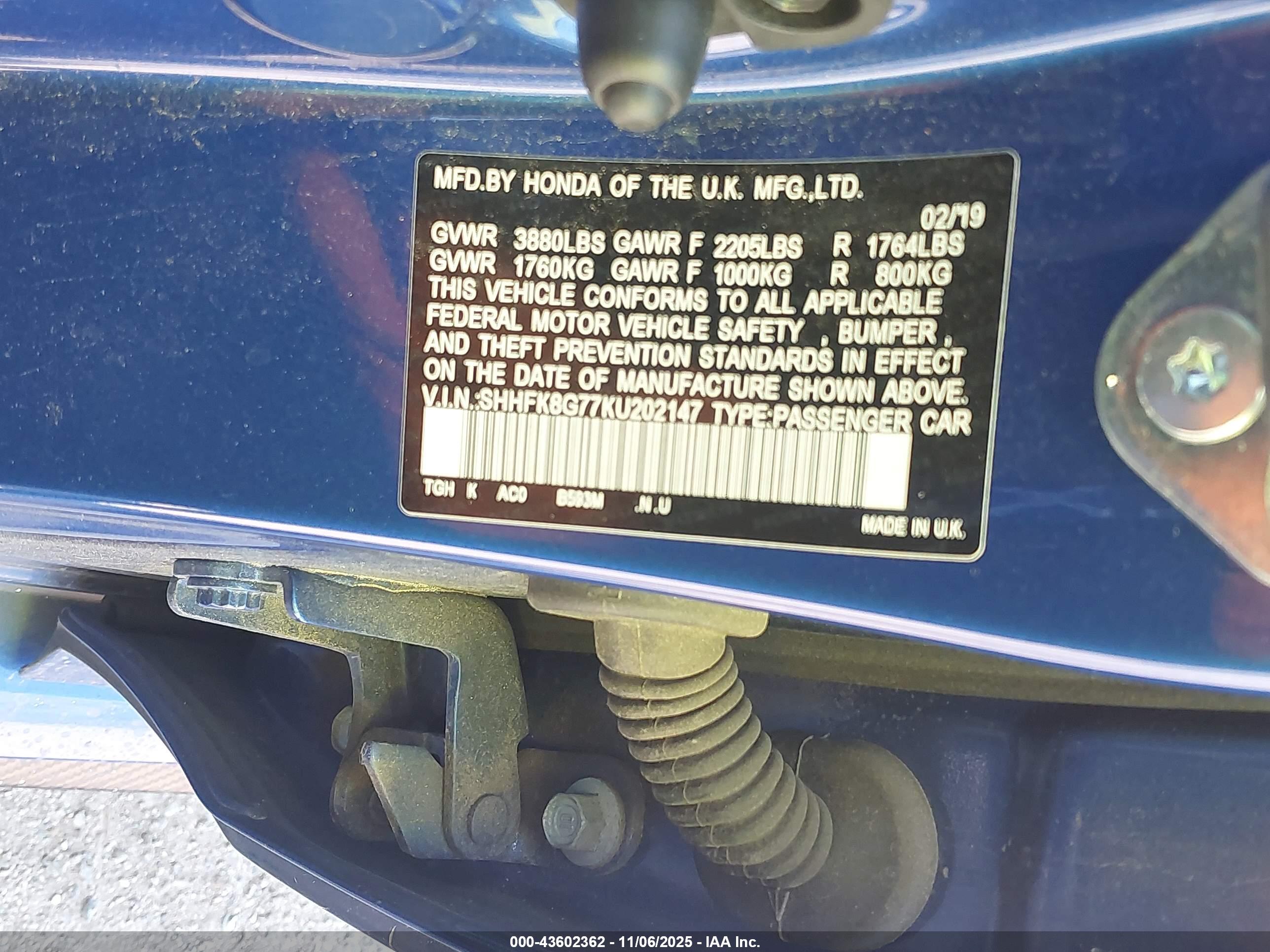 HONDA CIVIC image 9