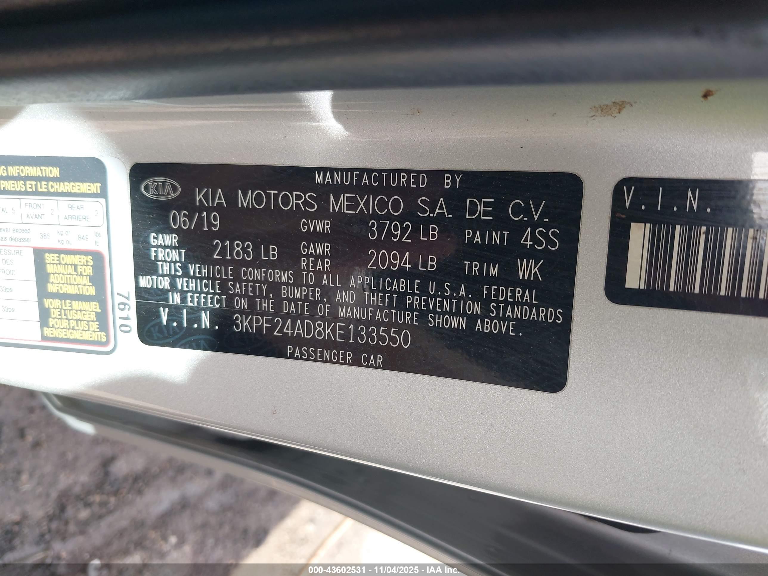 KIA FORTE image 9