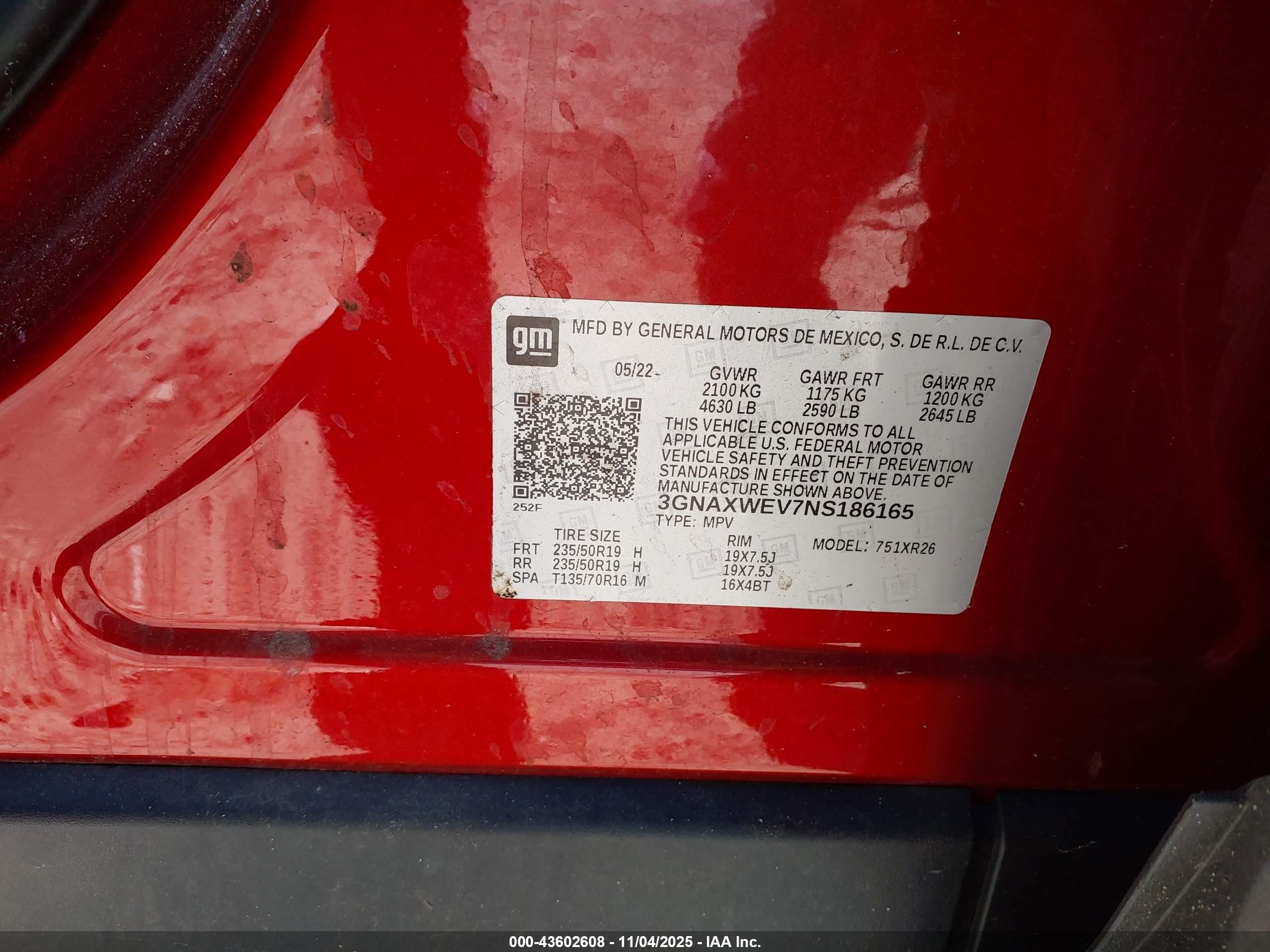 CHEVROLET EQUINOX image 9