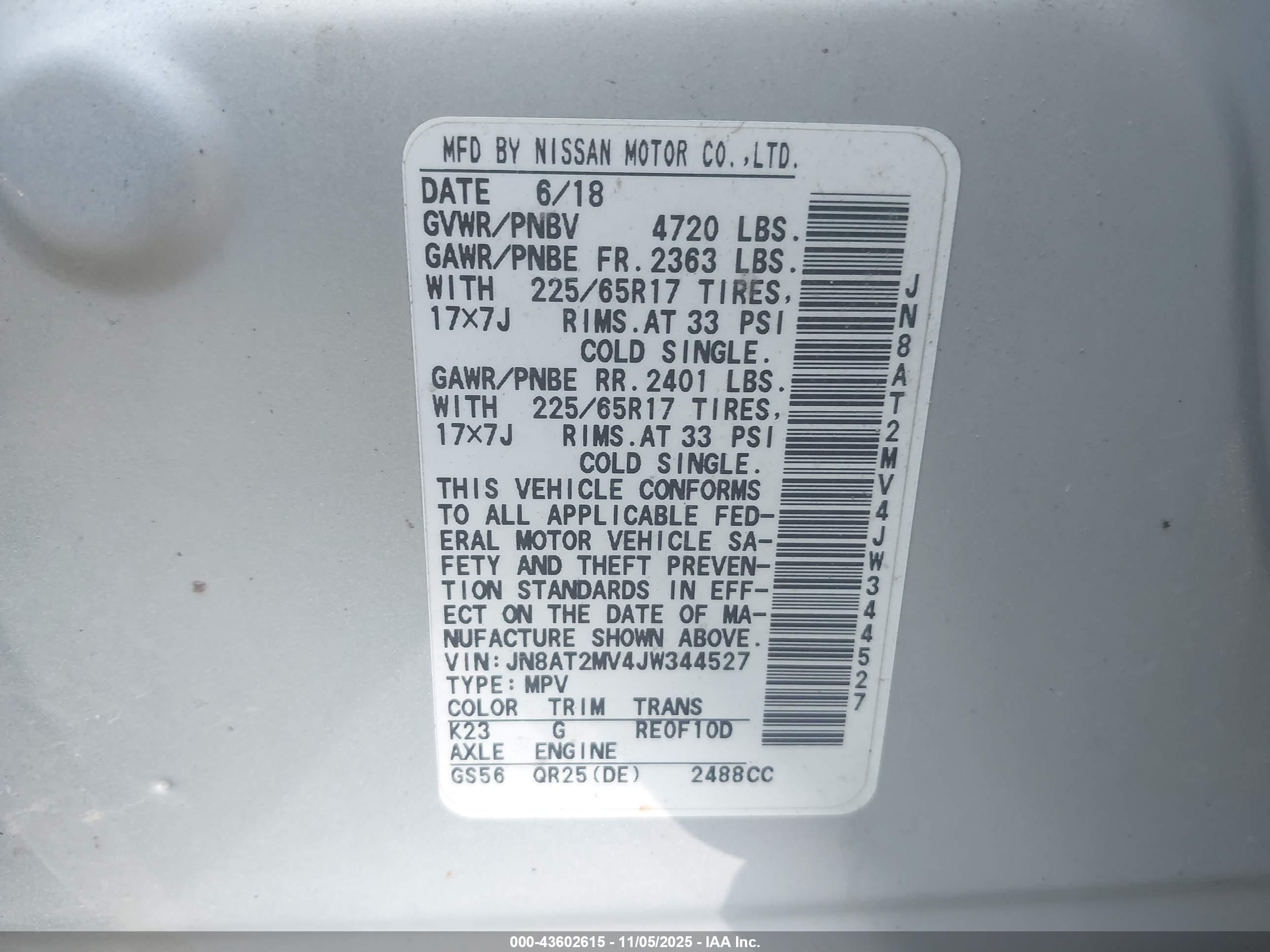 NISSAN ROGUE image 9