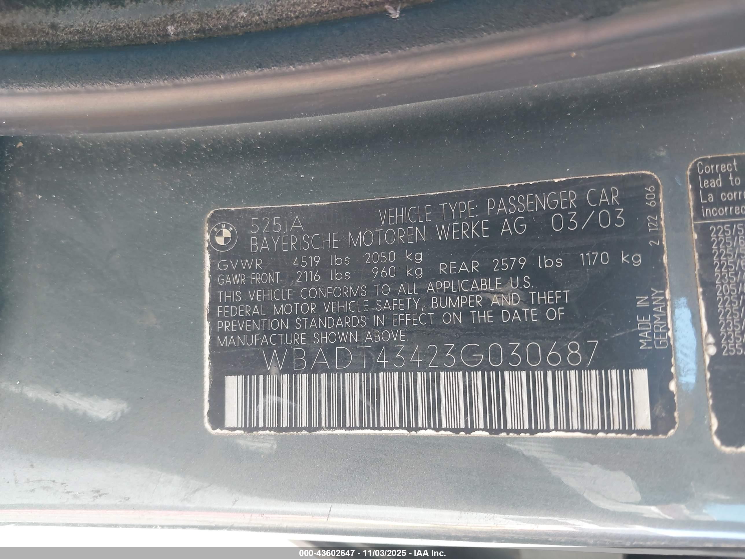 BMW 525IA image 9
