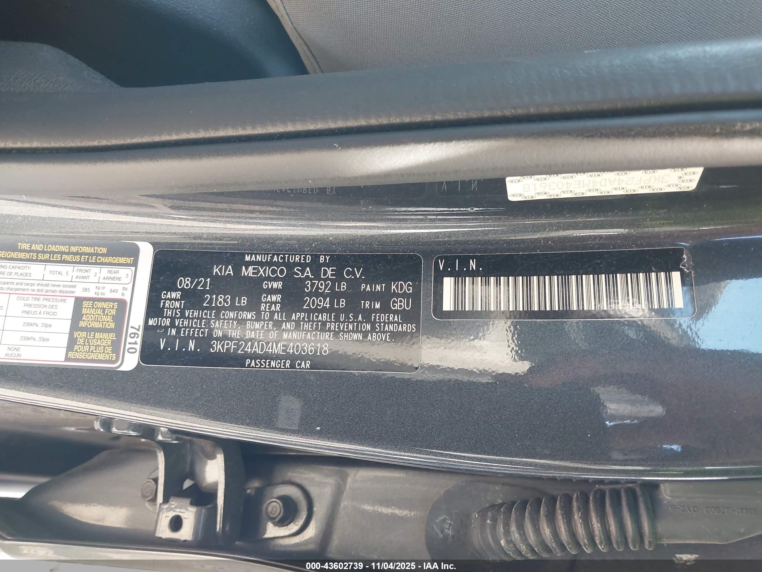 KIA FORTE image 9