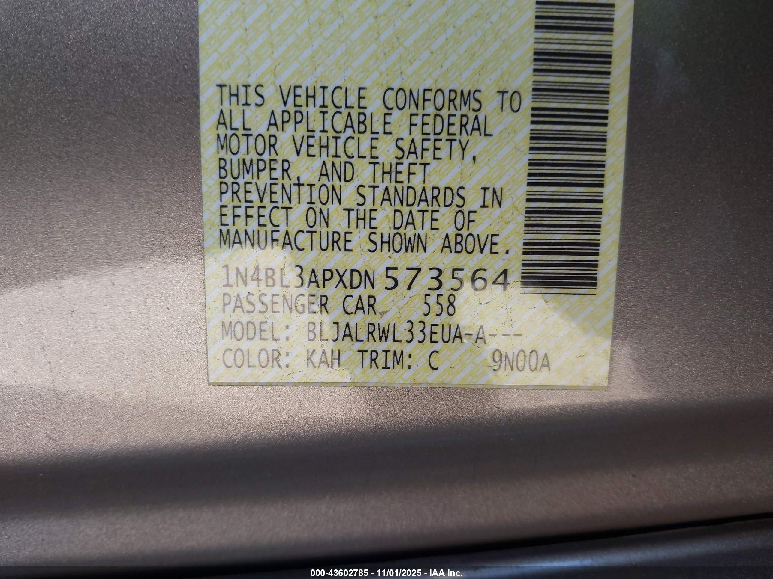 NISSAN ALTIMA image 9