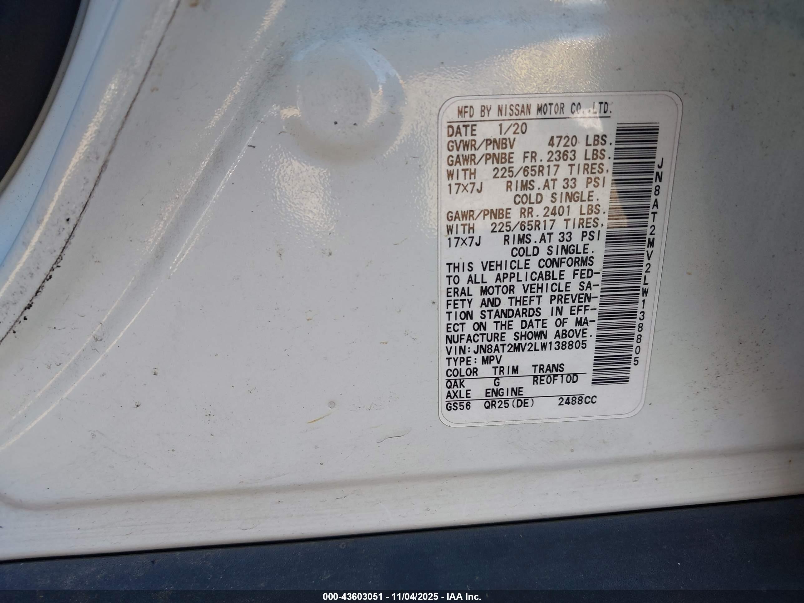 NISSAN ROGUE image 9