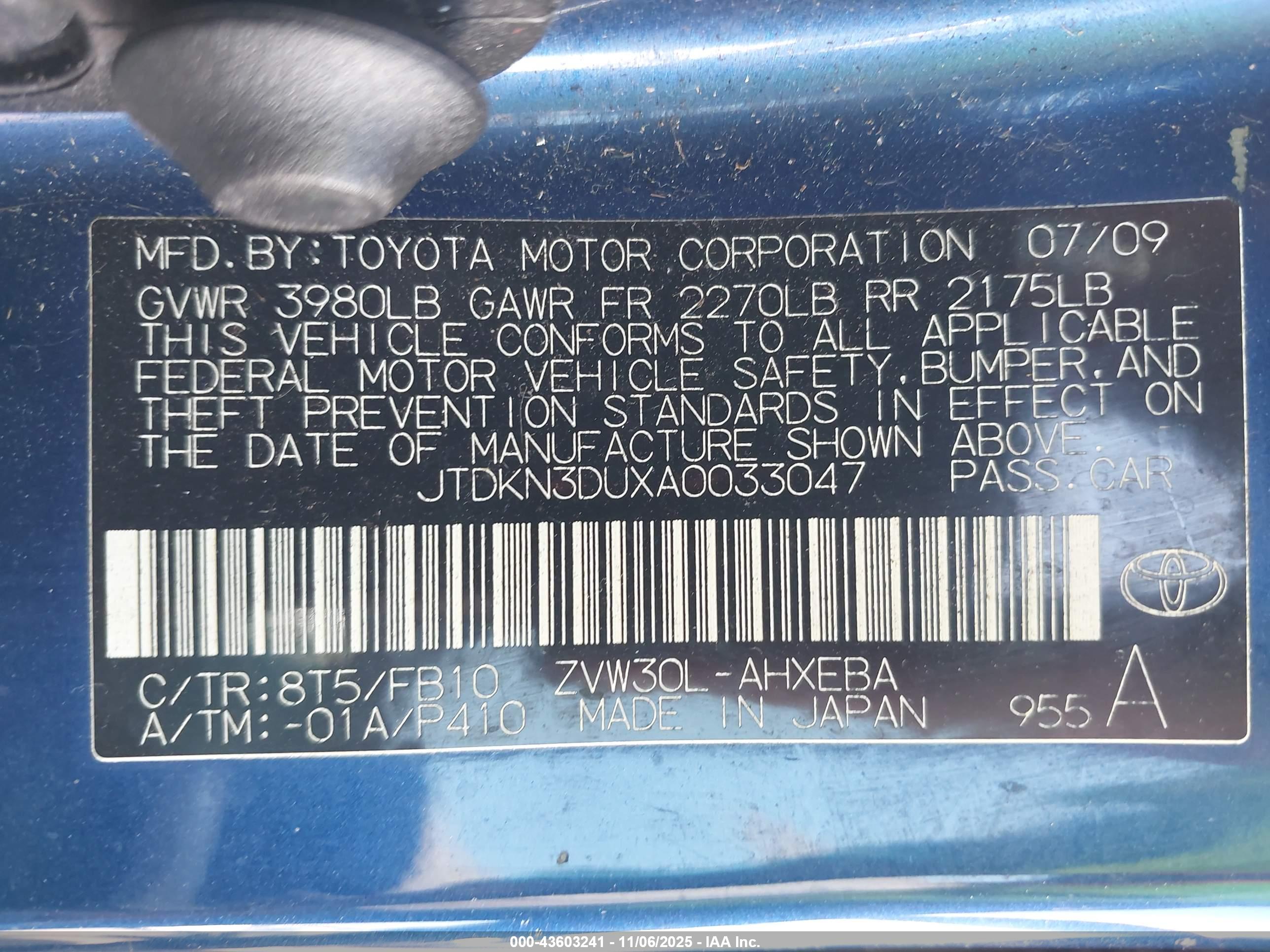 TOYOTA PRIUS image 9