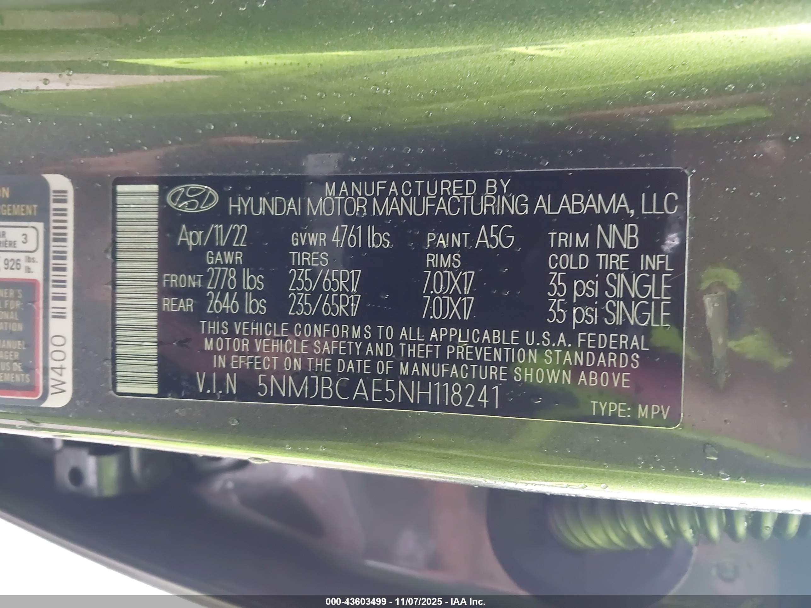 HYUNDAI TUCSON image 9