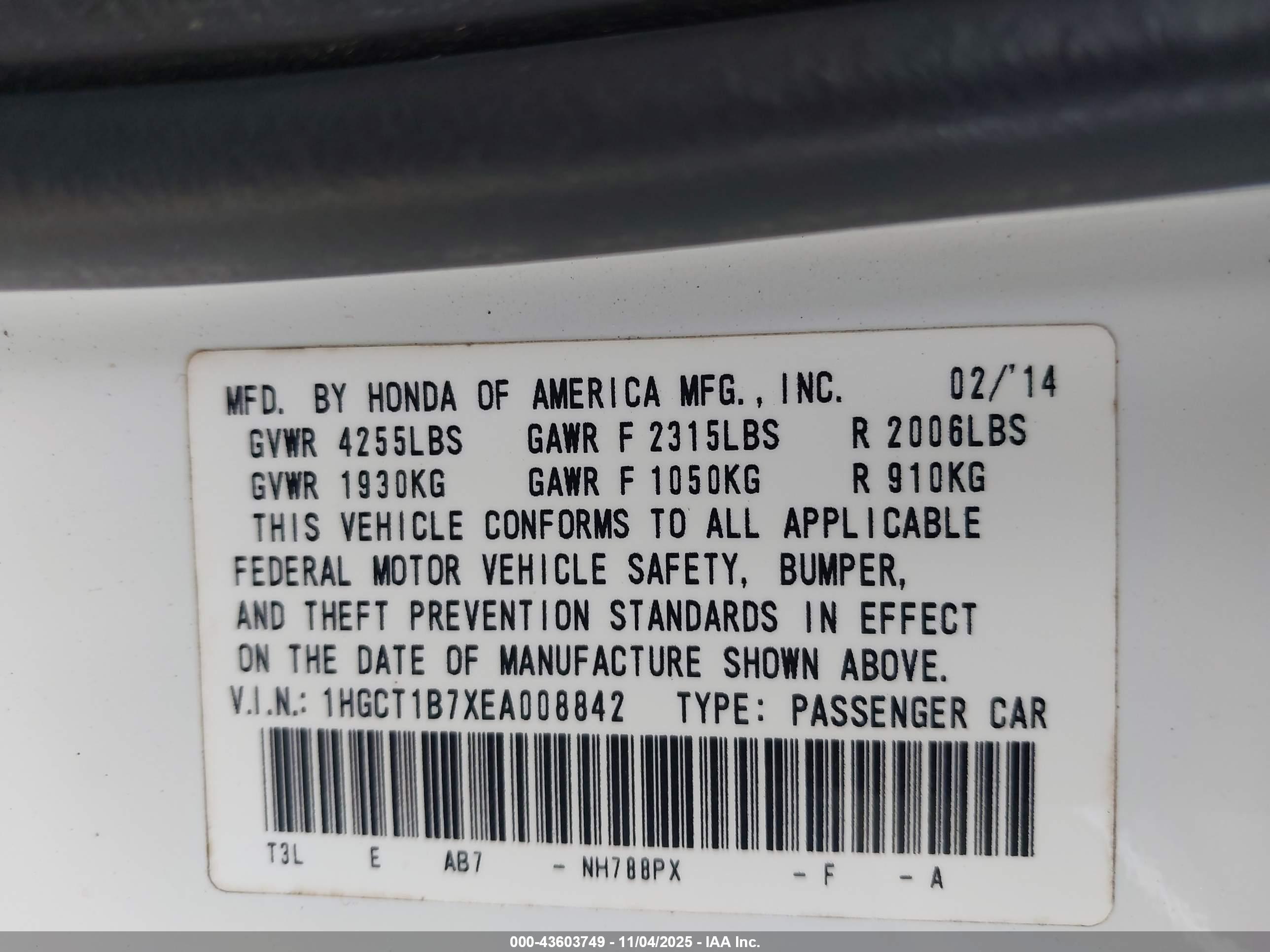HONDA ACCORD image 9
