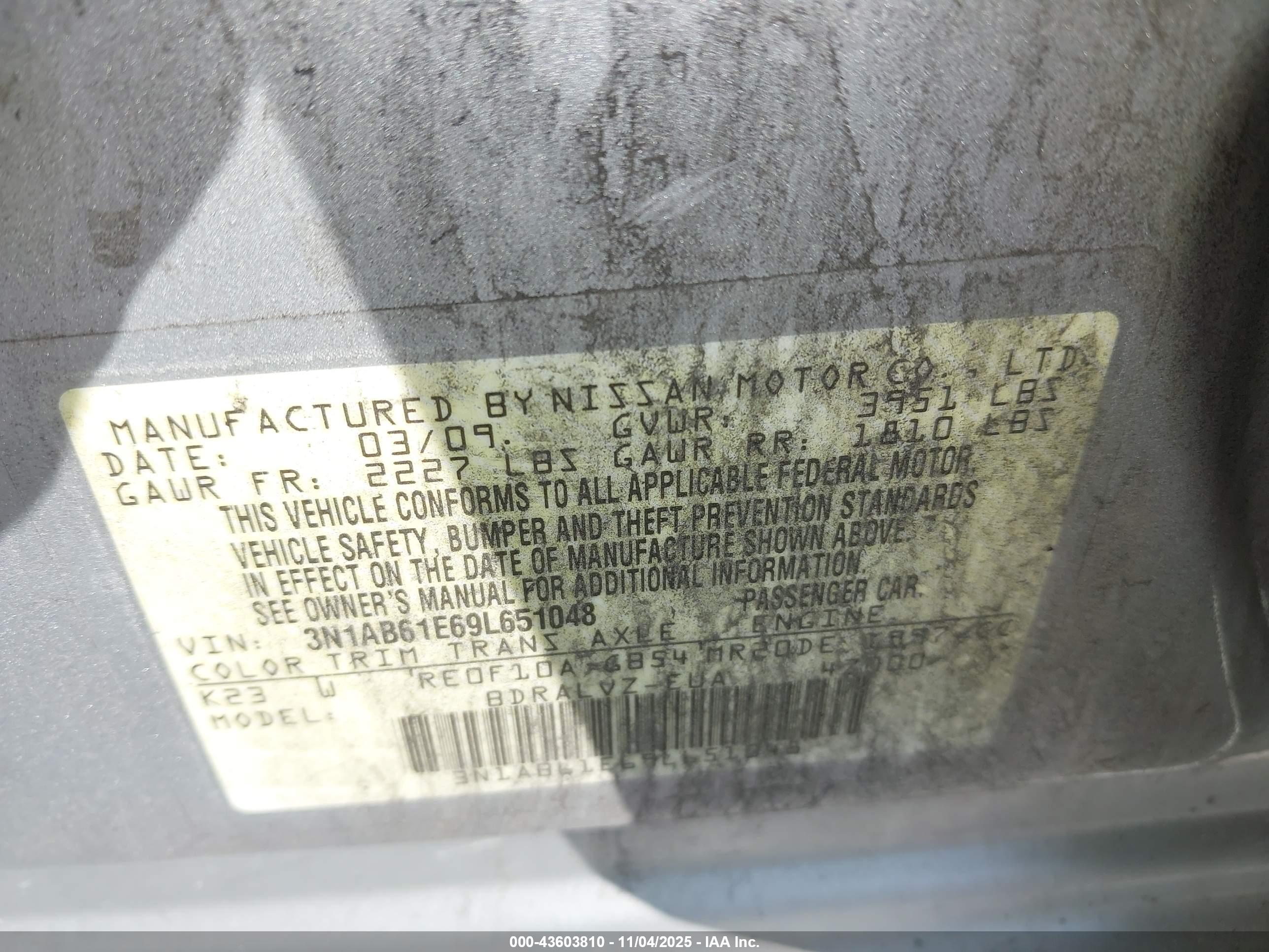 NISSAN SENTRA image 9
