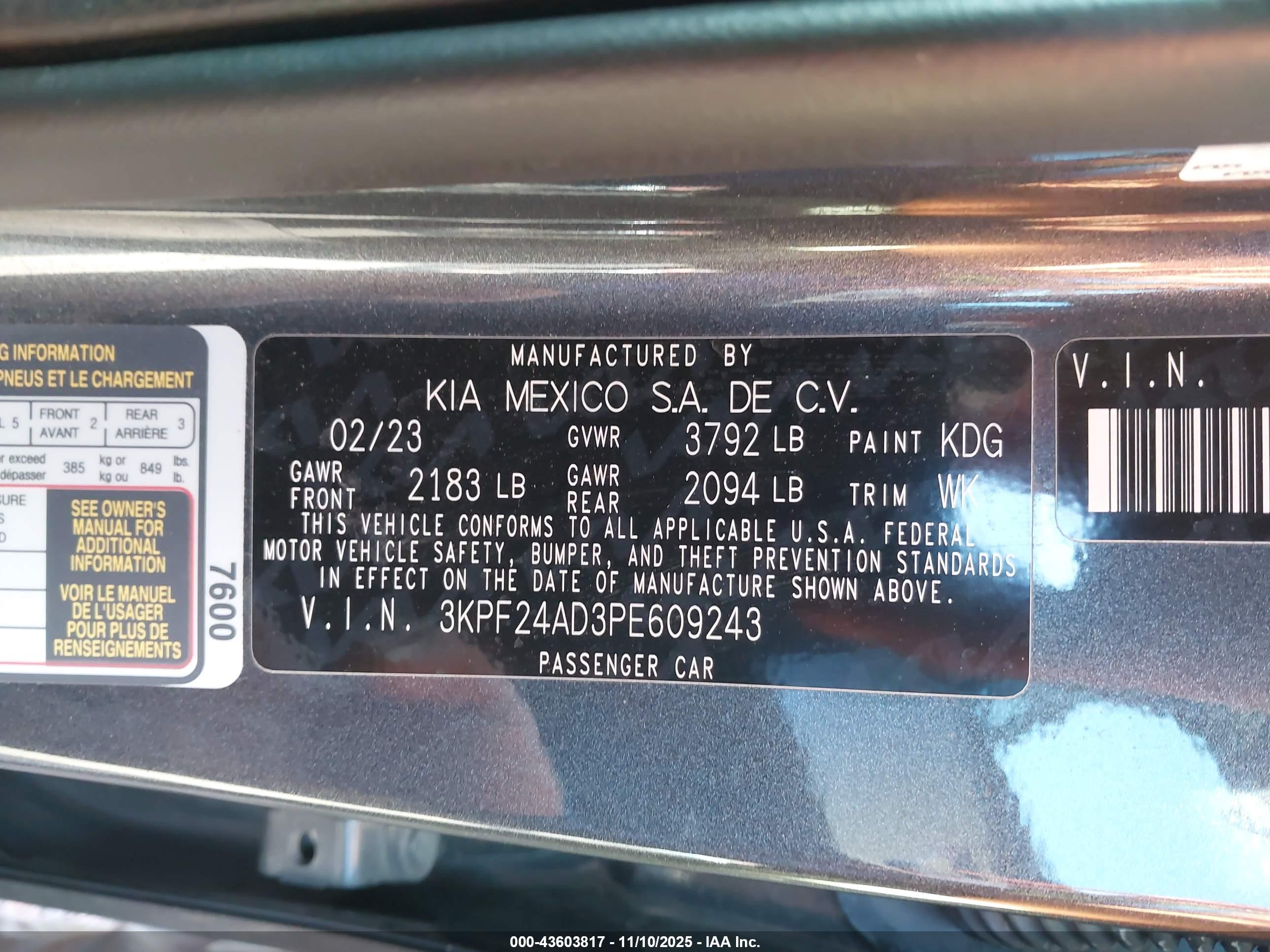 KIA FORTE image 9