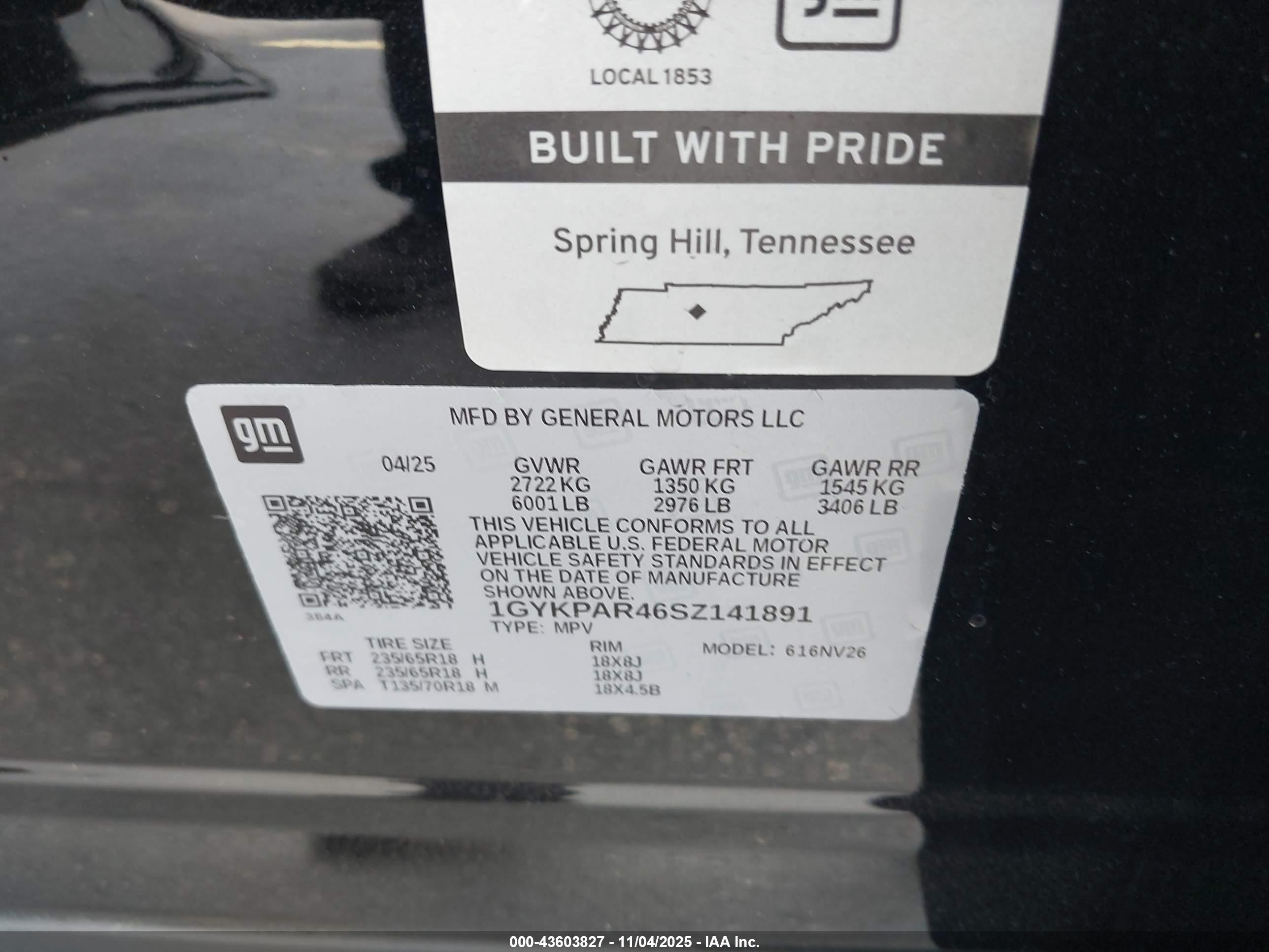 CADILLAC XT6 image 9
