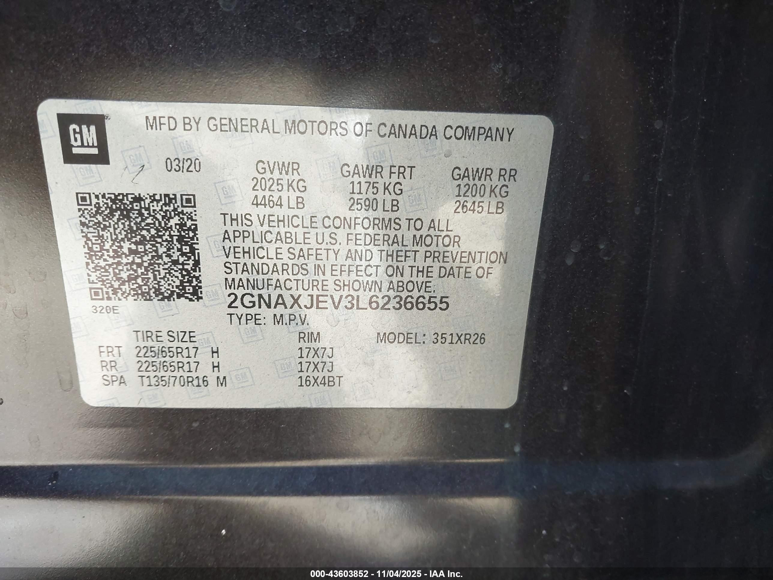 CHEVROLET EQUINOX image 9
