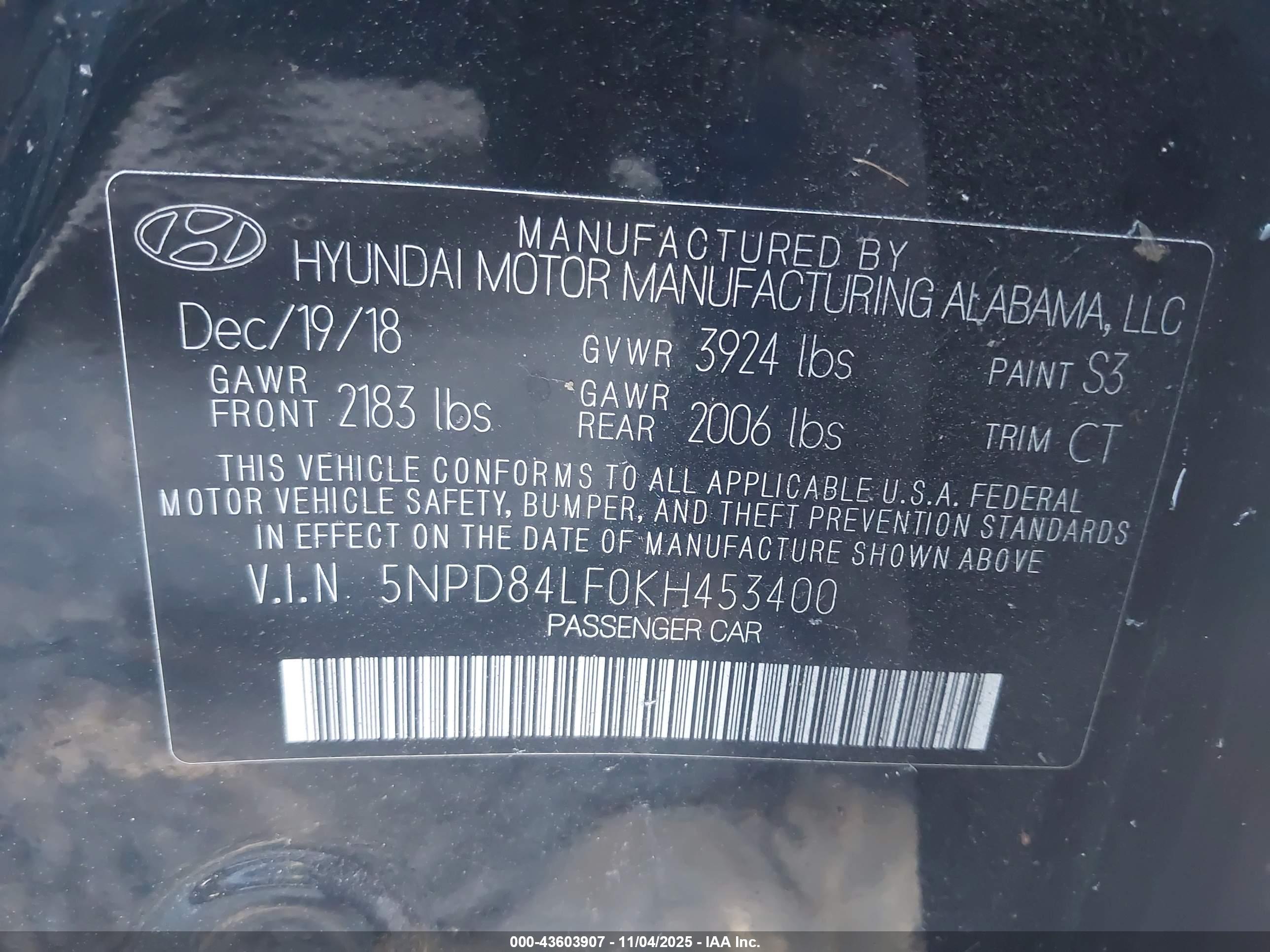 HYUNDAI ELANTRA image 9